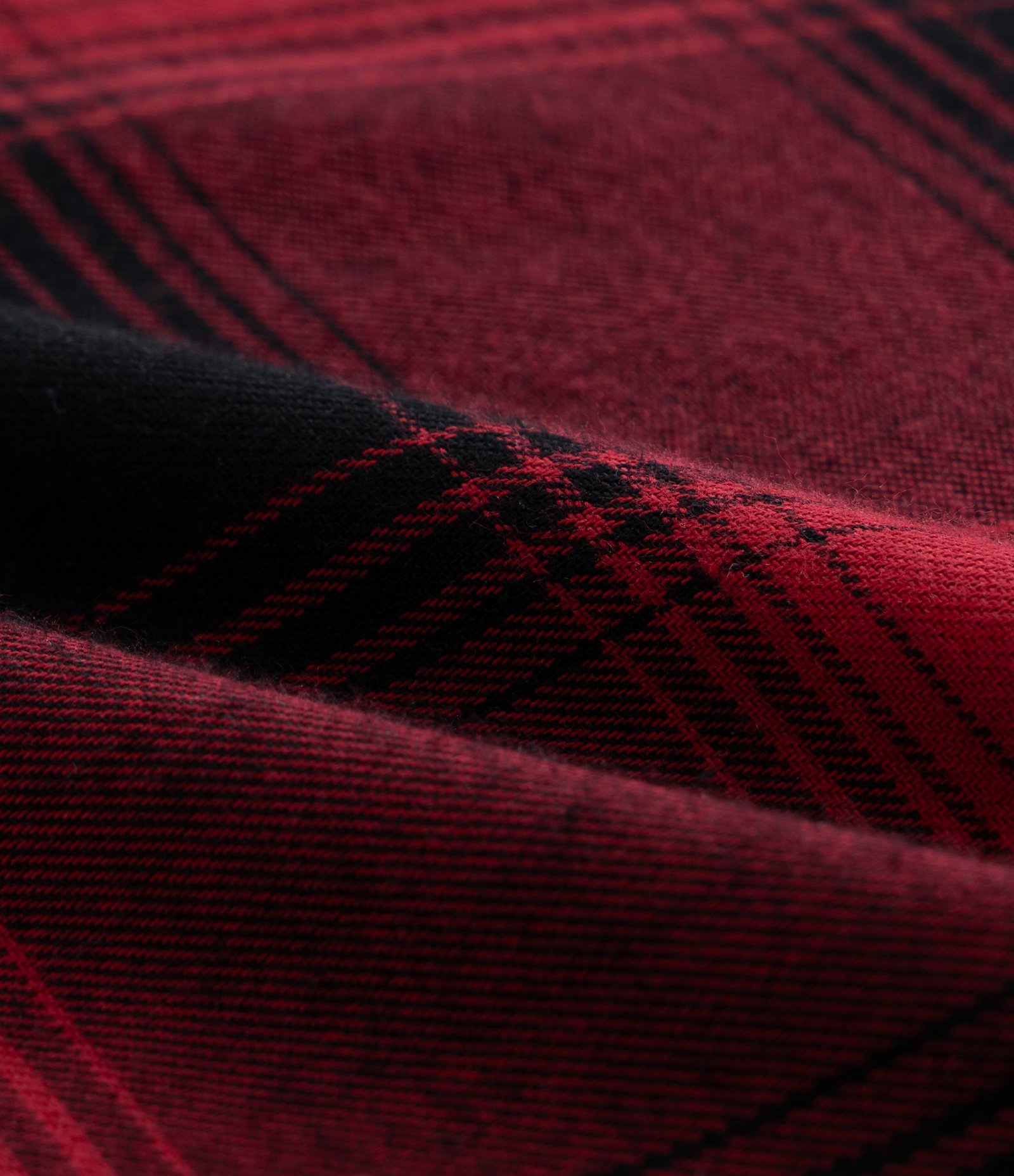 Camisa em Flanela Xadrez Curve & Plus Size Vermelho 6