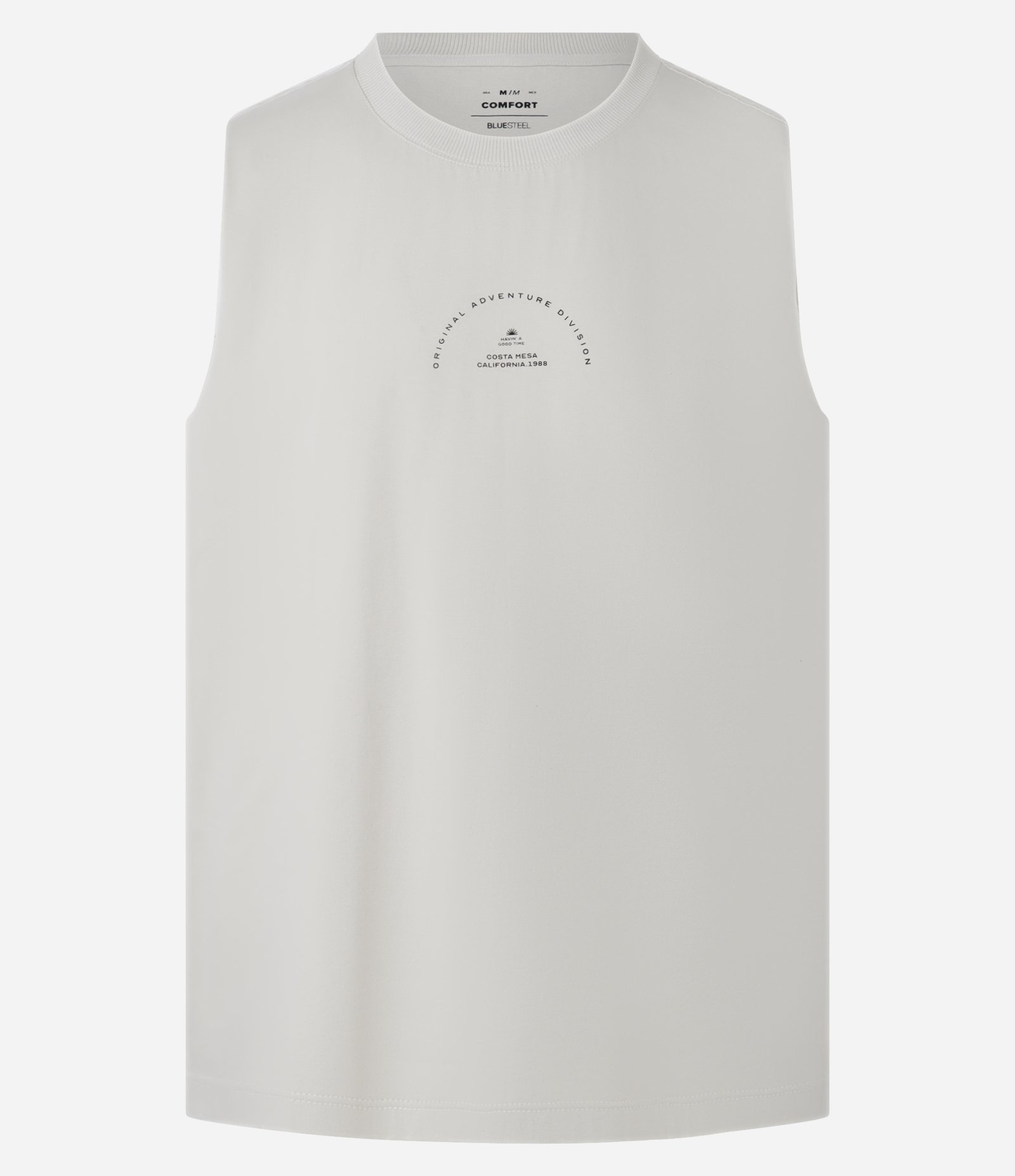 Regata Comfort em Algodão com Estampa Lettering Branco 5