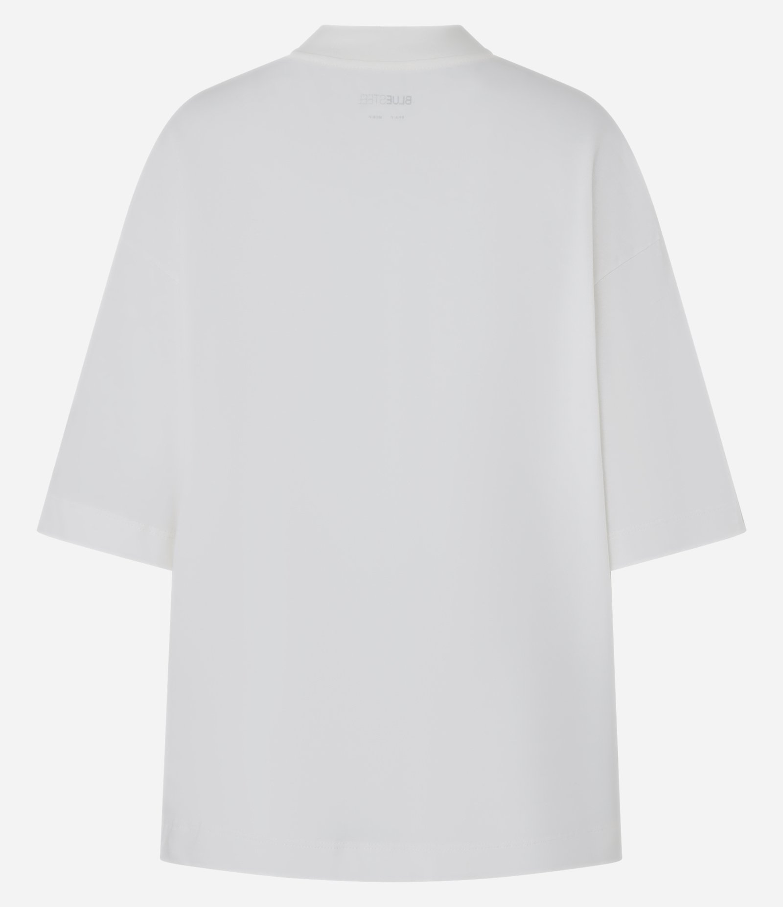 Camiseta Oversized com Lettering Monte Carlo Branco 6