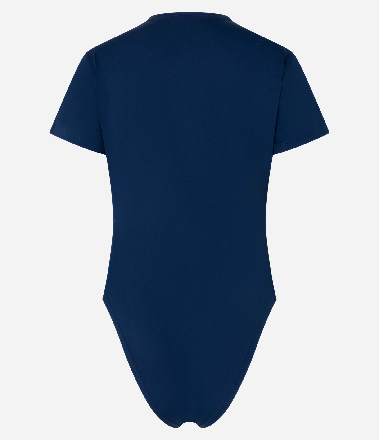 Body Básico em Poliamida com Mangas Curtas Azul 5