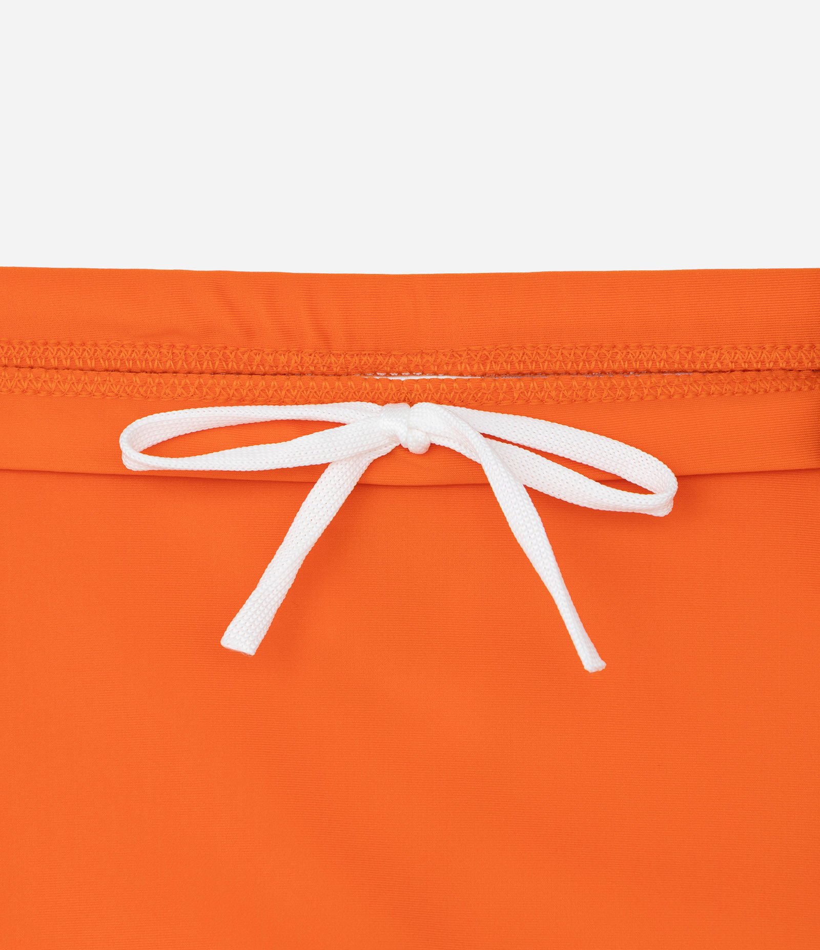 Sunga Boxer Infantil em Microfibra com Estampa Lateral de Ondinha - Tam 5 a 14 Anos Laranja 3