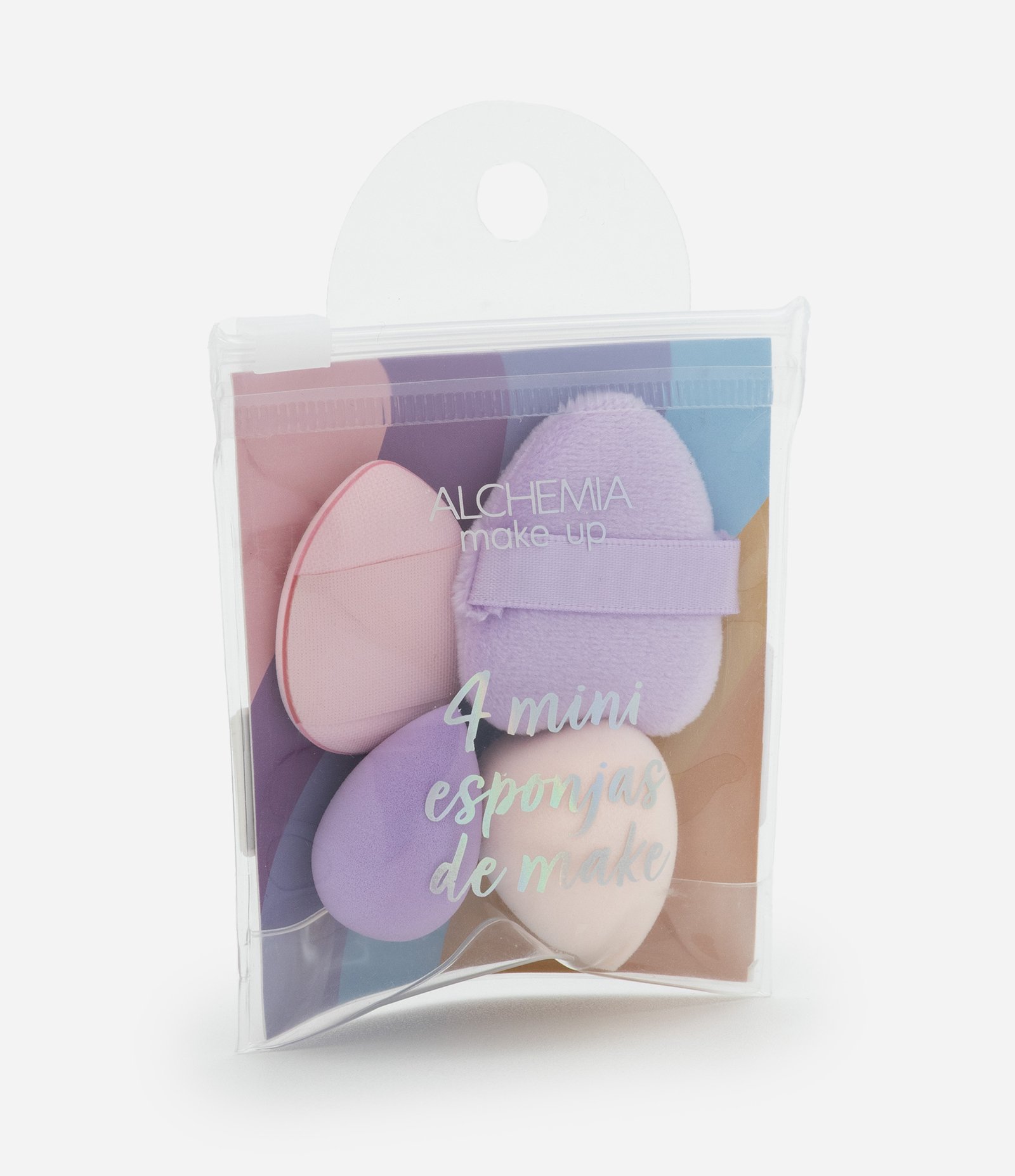 Kit 4 Esponjas Minis de Maquiagem Alchemia Multicores 4