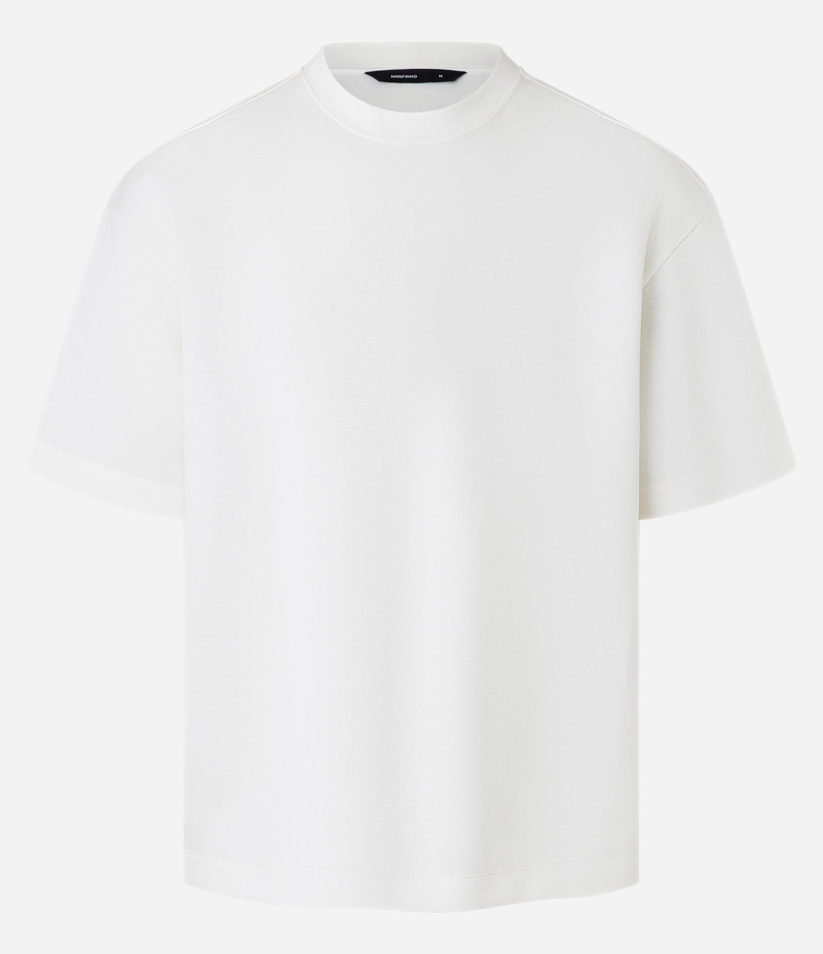 Camiseta Boxy Tech em Malha Pesada Off White 7