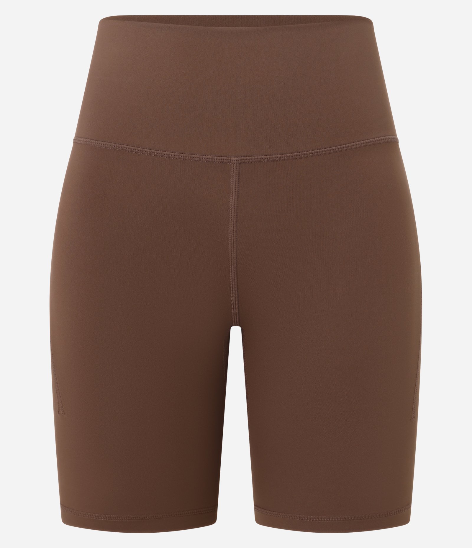 Bermuda Esportiva em Microfibra com Bolso Funcional Marrom 5