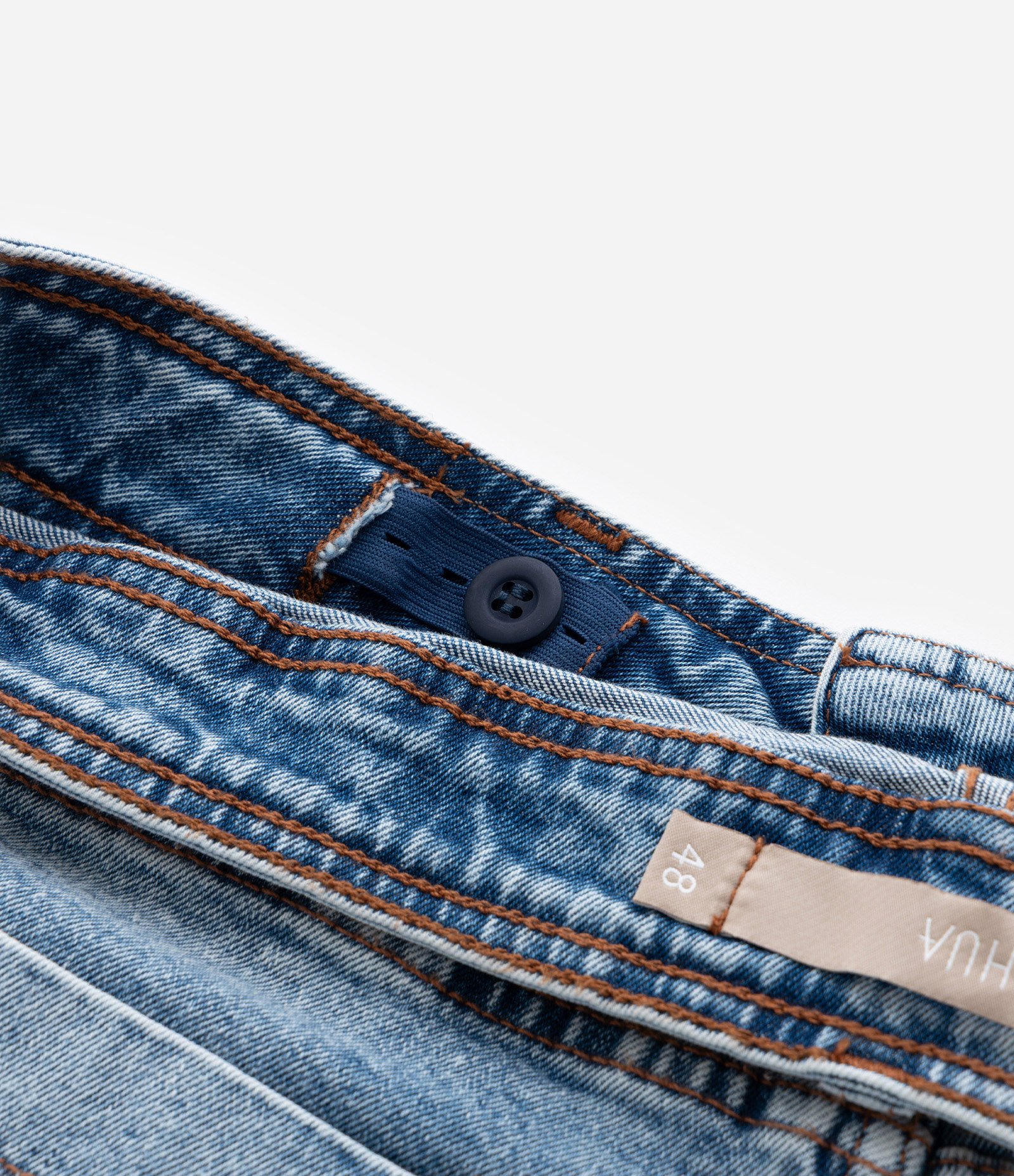 Calça Flare em Jeans com Elastano Curve & Plus Size Azul 8