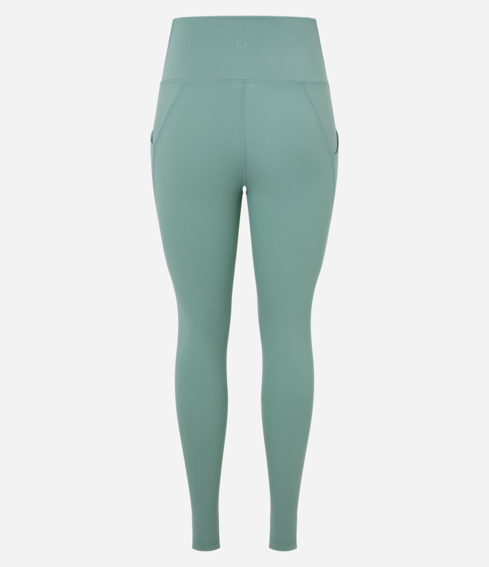 Calca Legging Esportiva em Microfibra com Bolsos Verde 6