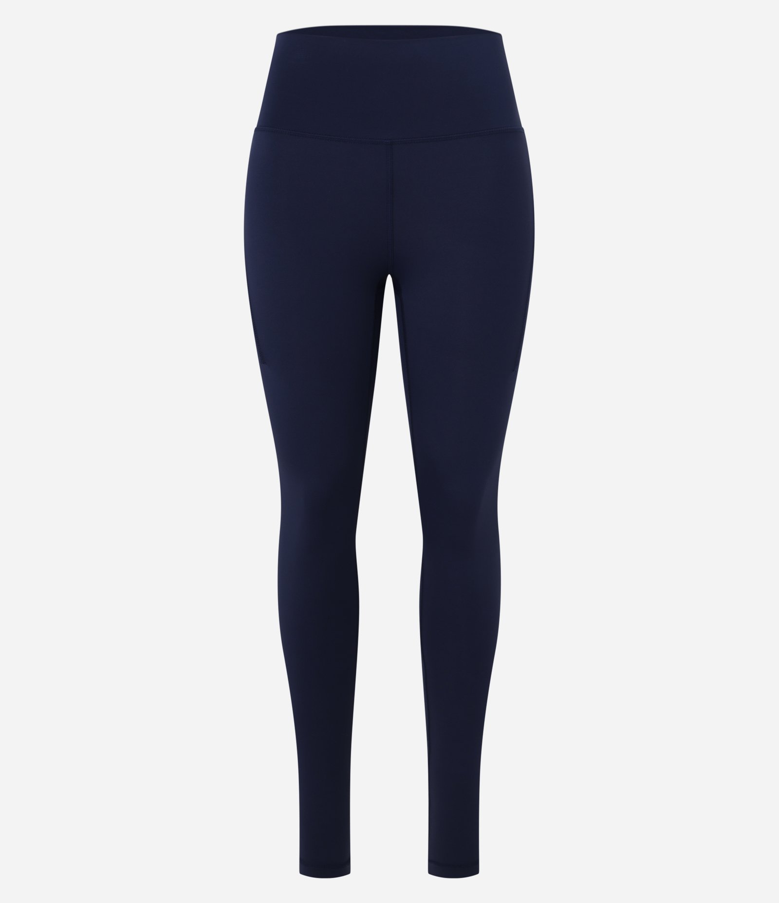 Calca Legging Esportiva em Microfibra com Bolsos Azul Marinho 5