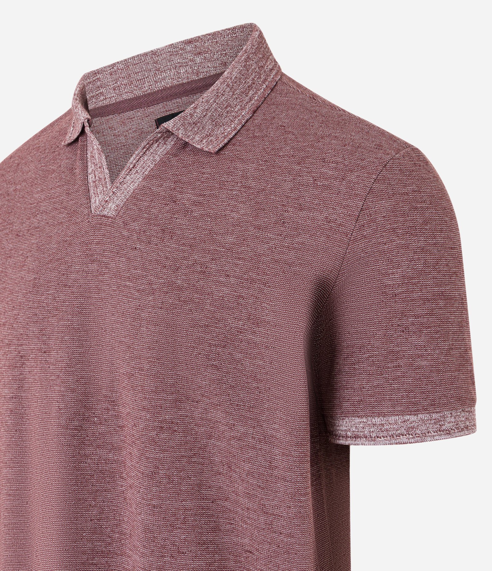 Camiseta Polo Comfort em Algodao Texturizado com Manga Curta 6