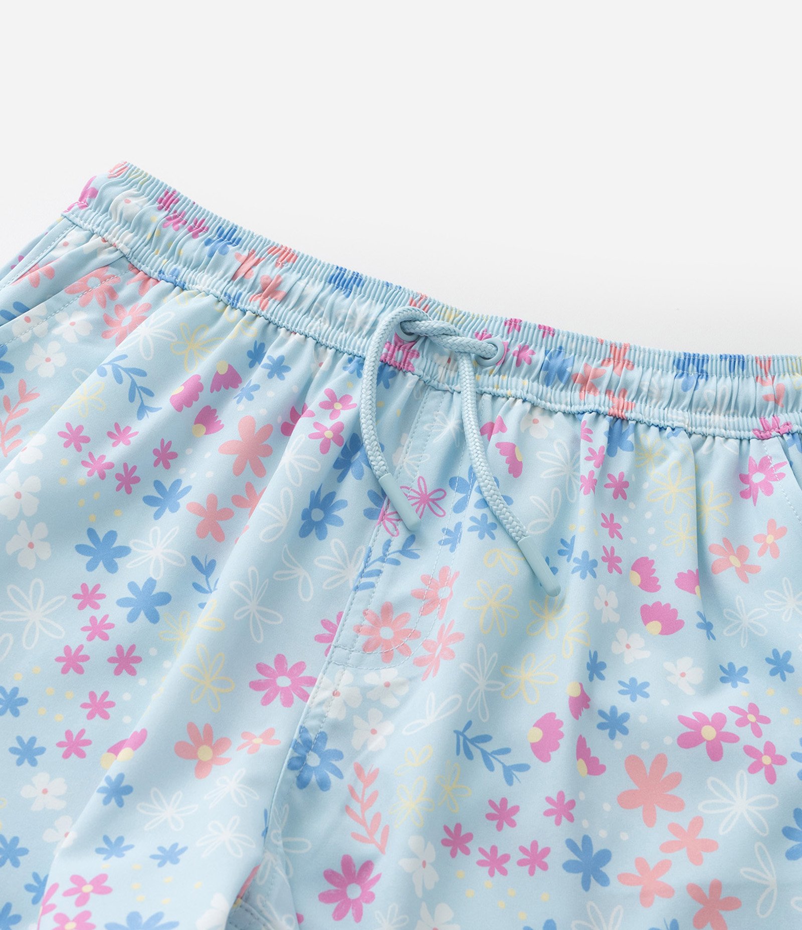 Short Infantil em Microfibra com Estampa Floral - Tam 5 a 14 Anos Azul 5