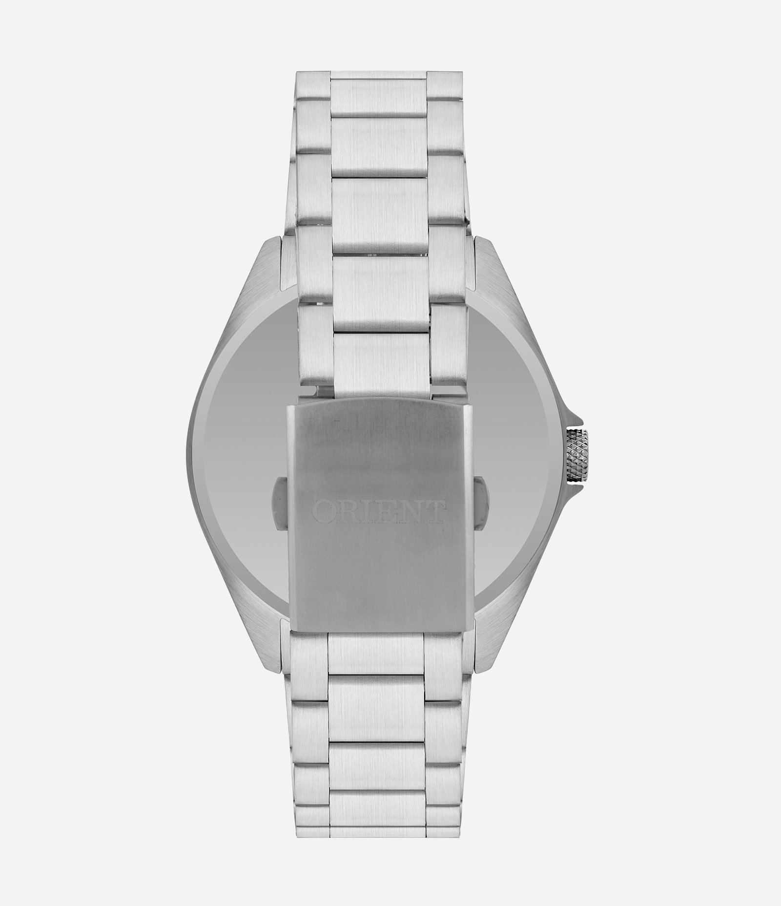 Relógio Oriente Masculino Analógico PRATA 3