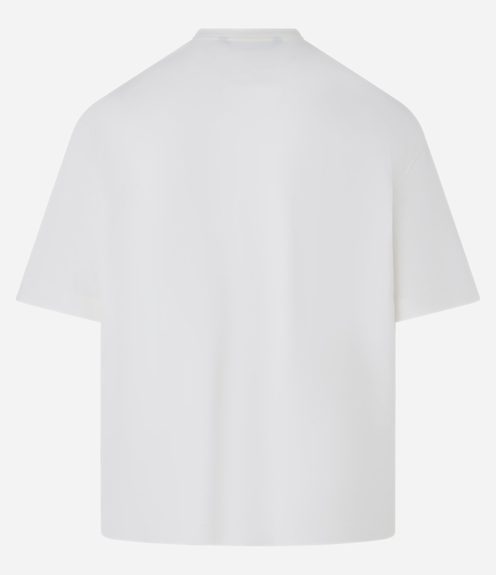 Camiseta Boxy em Algodão com Flor Lateral Bordada Branco 6
