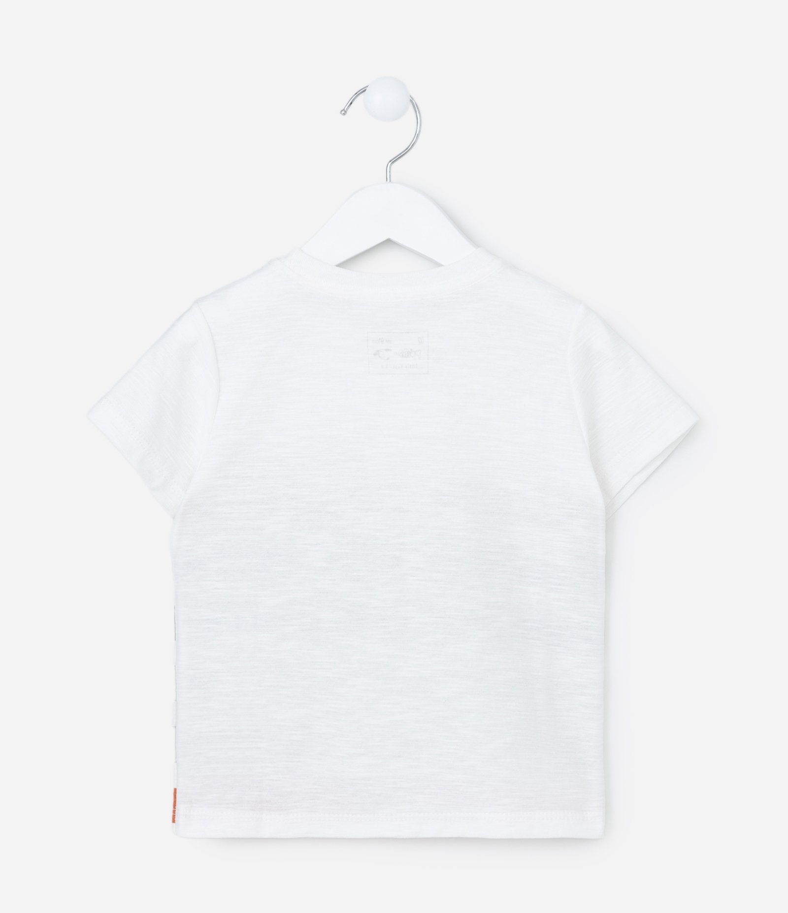 Camiseta Infantil com Bolso e Estampa Listras - Tam 1 a 6 Anos Multicores 2