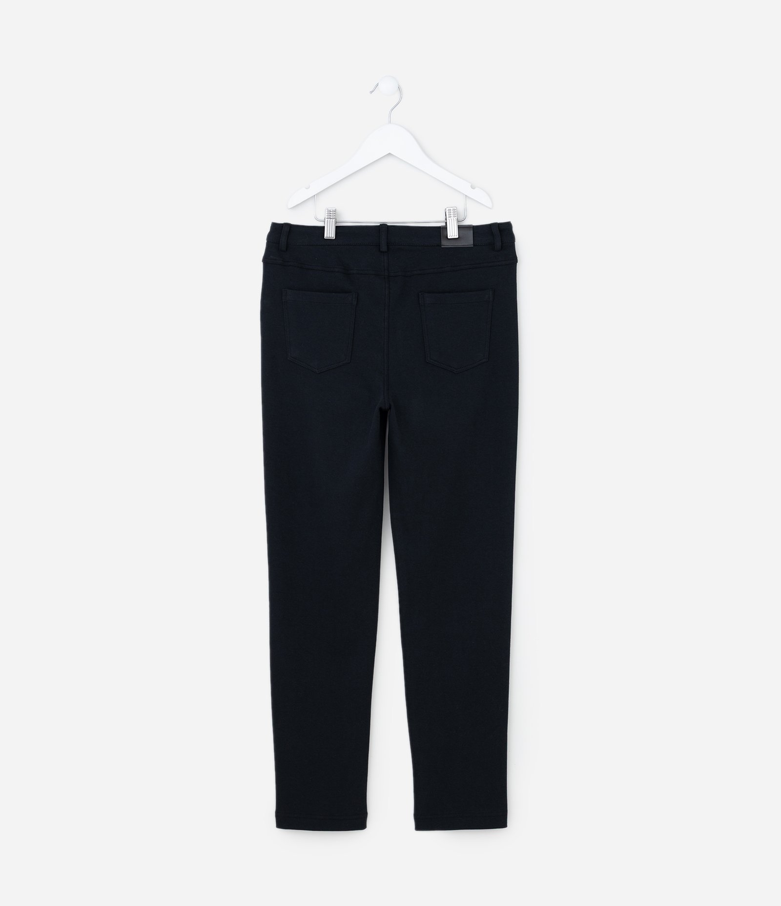 Calça Infantil com Corte Alfaiatado e Bolsos - Tam 5 a 14 Anos Preto 2