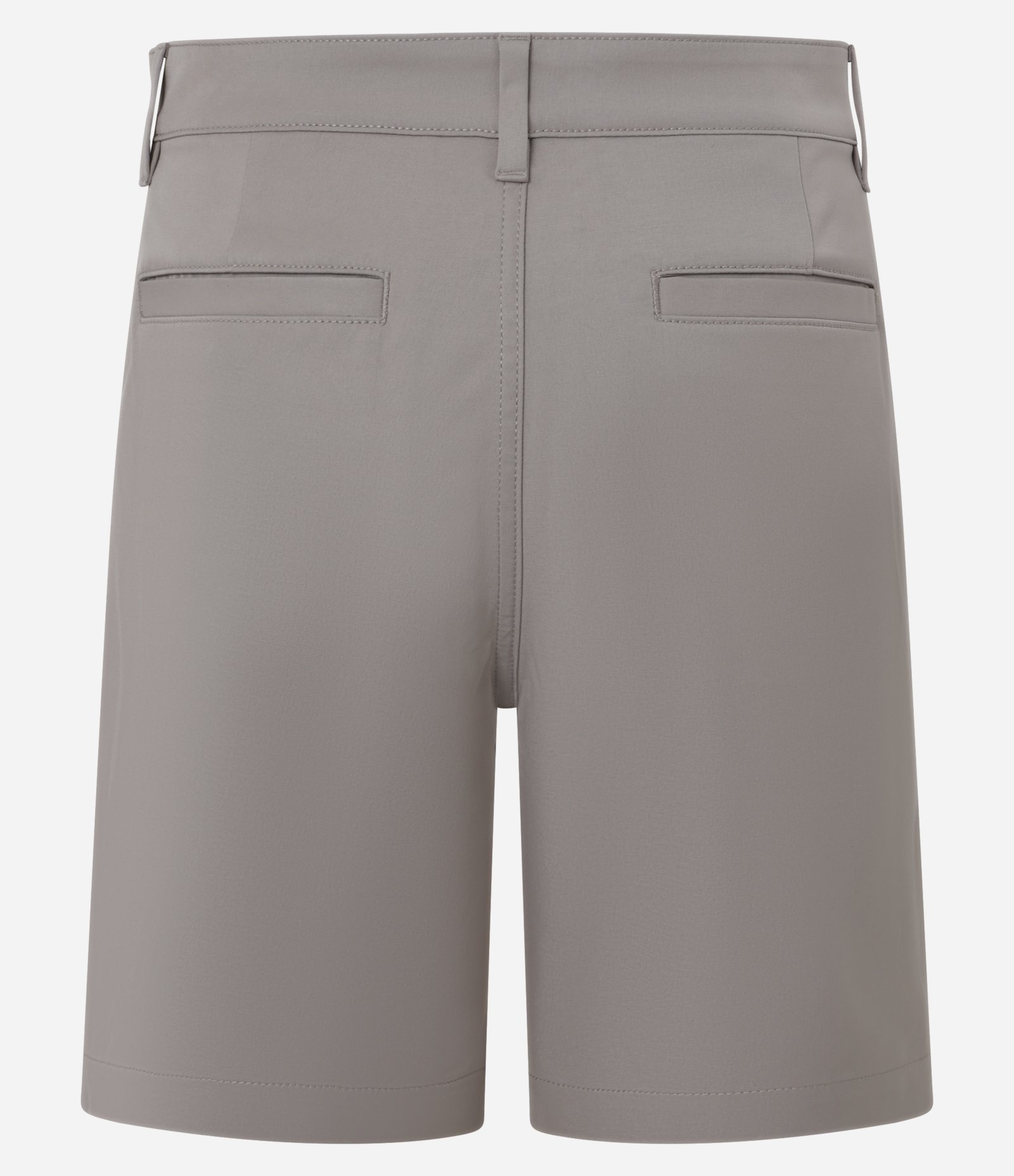 Bermuda Tech Reta em Sarja Cinza 7