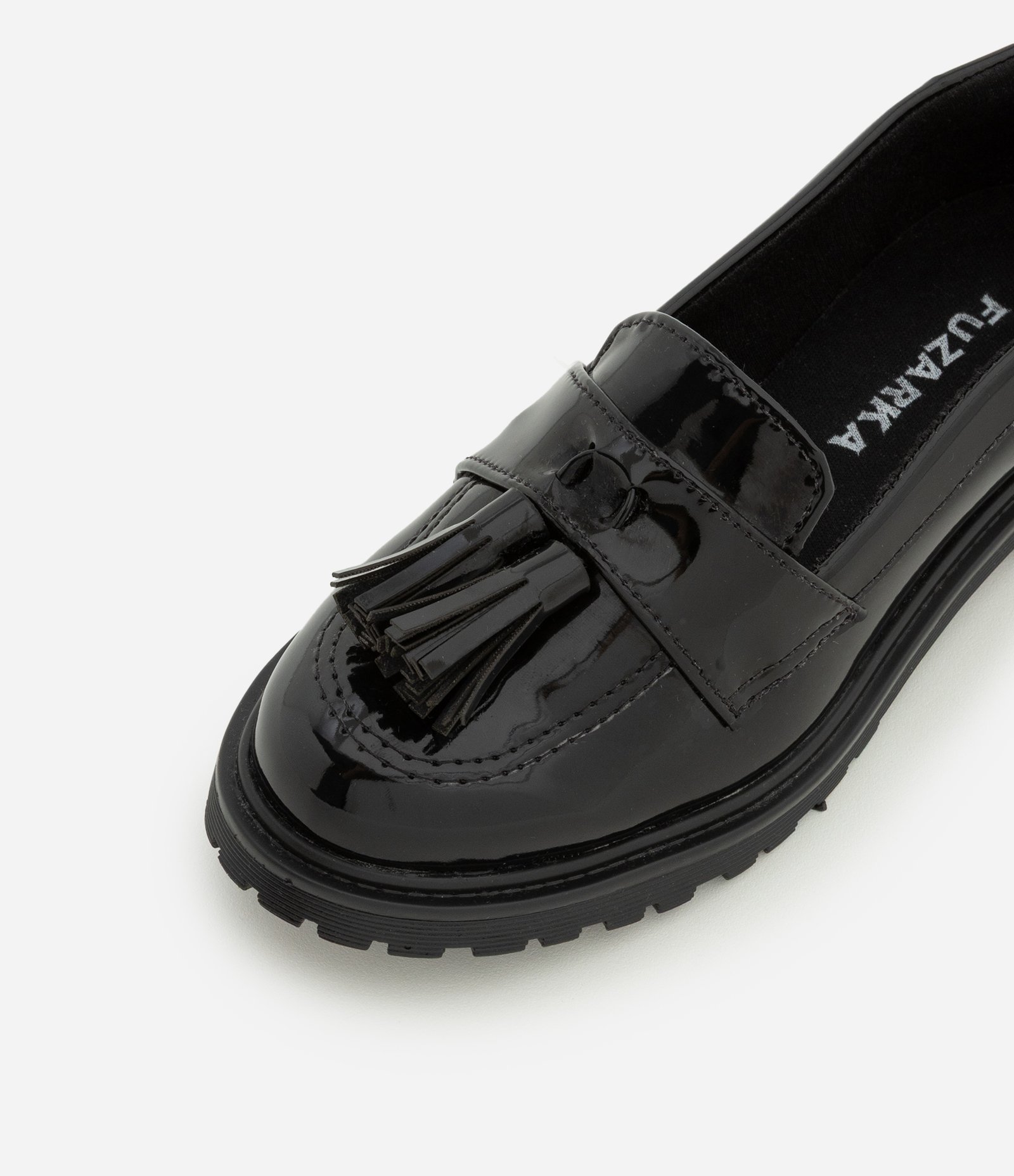 Sapato Oxford Infantil com Detalhe de Franjas - Tam 25 a 32 Preto 4