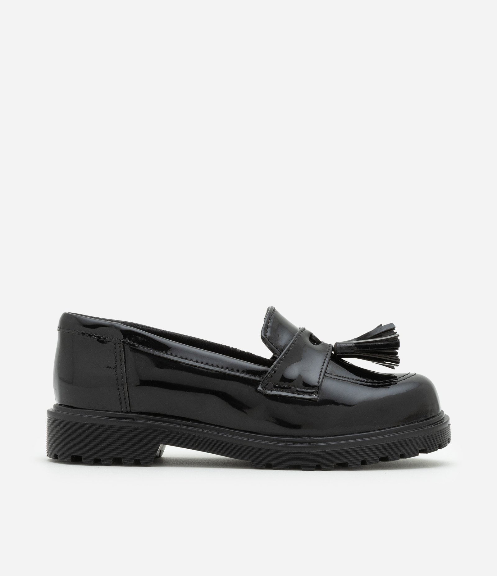 Sapato Oxford Infantil com Detalhe de Franjas - Tam 25 a 32 Preto 5