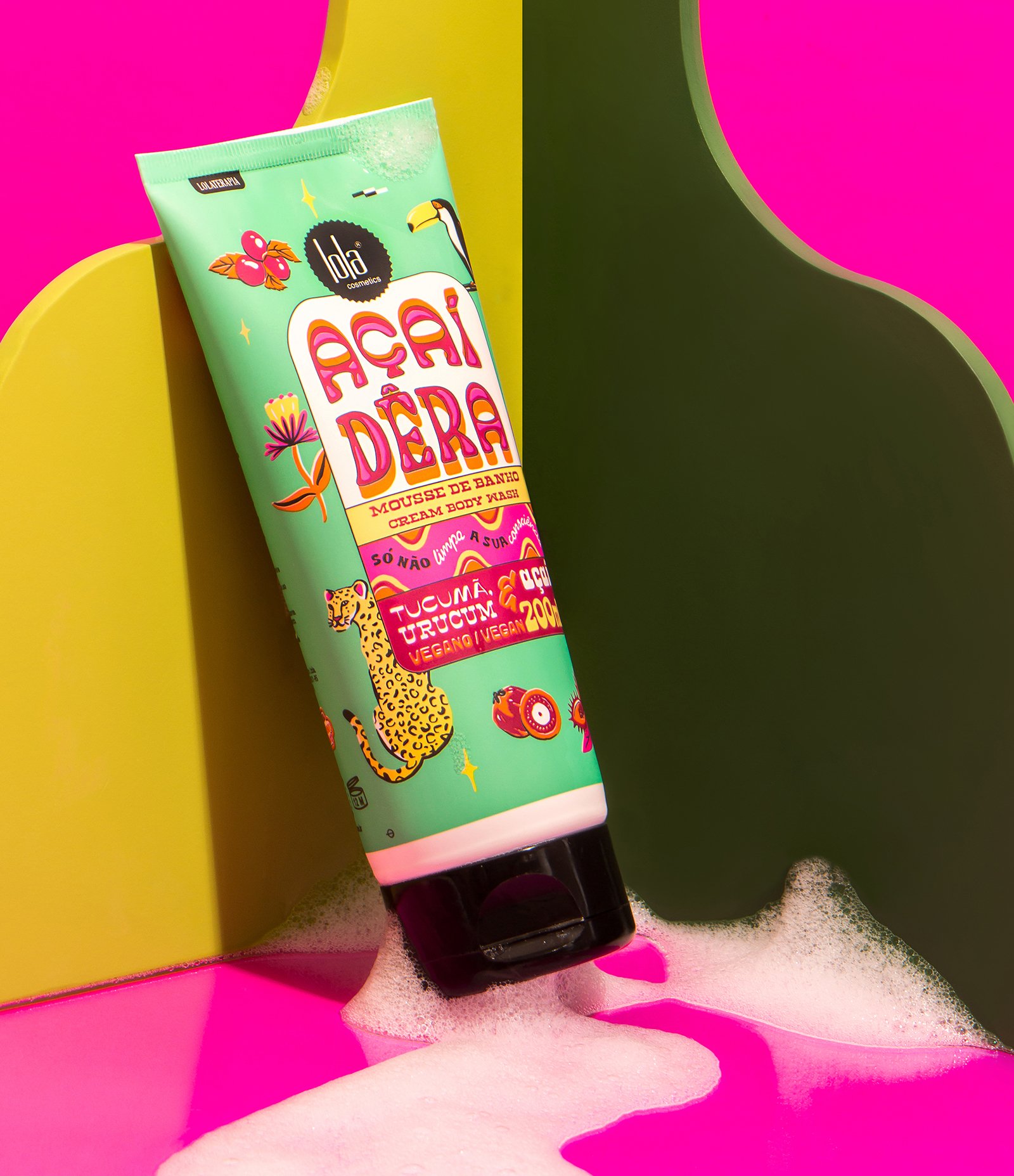 Mousse de Banho Açaidera 200ml 2