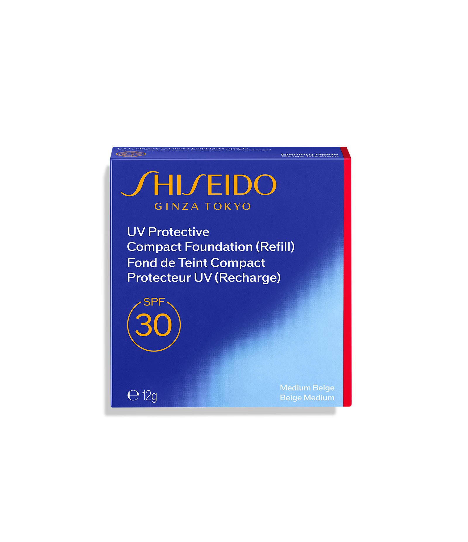 Pó Compacto UV Protective FPS30 Shiseido Medium Beige 1