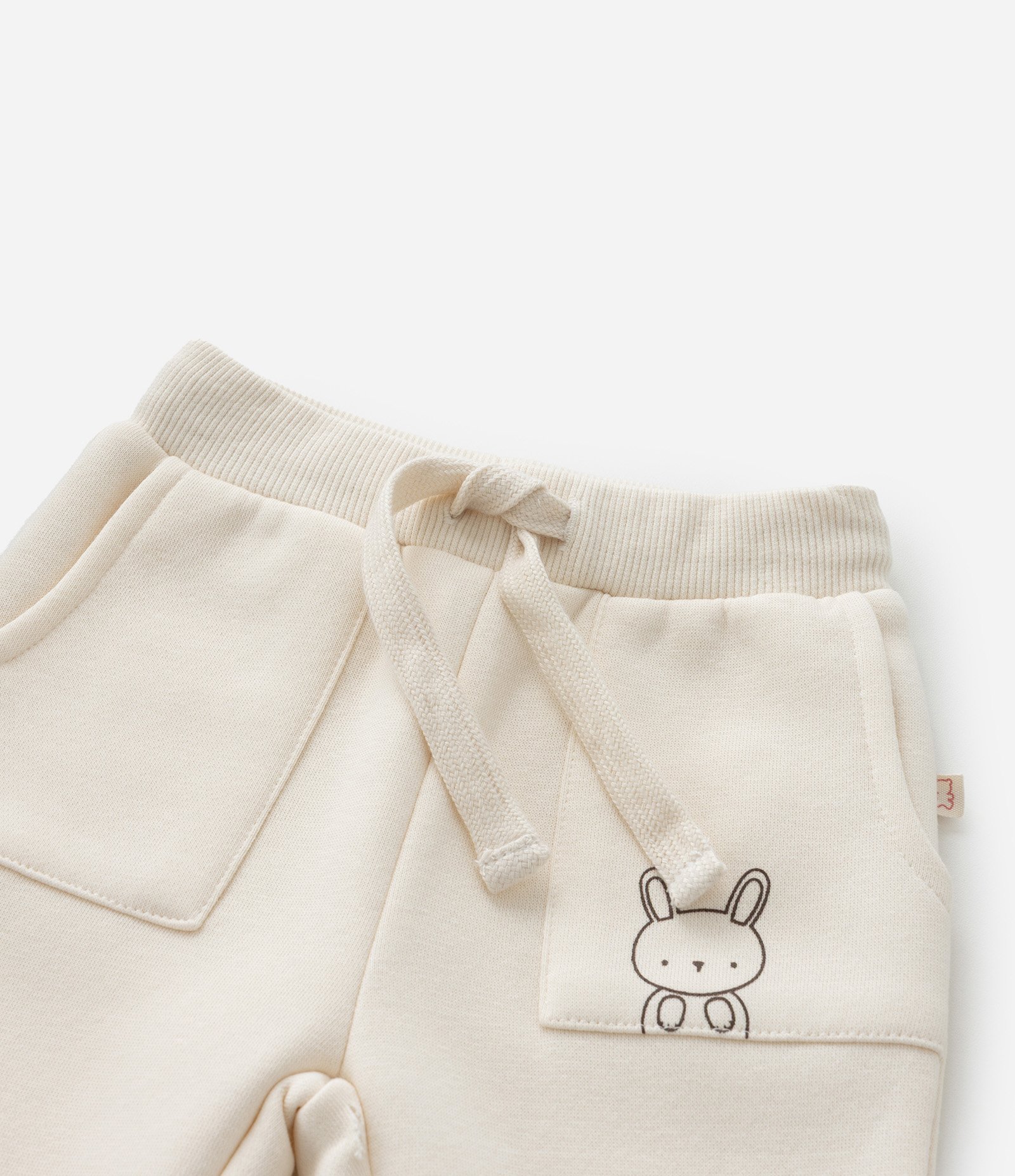 Conjunto Infantil com Recortes e Cara de Bichinhos - Tam 0 a 18 meses Bege/Laranja 14