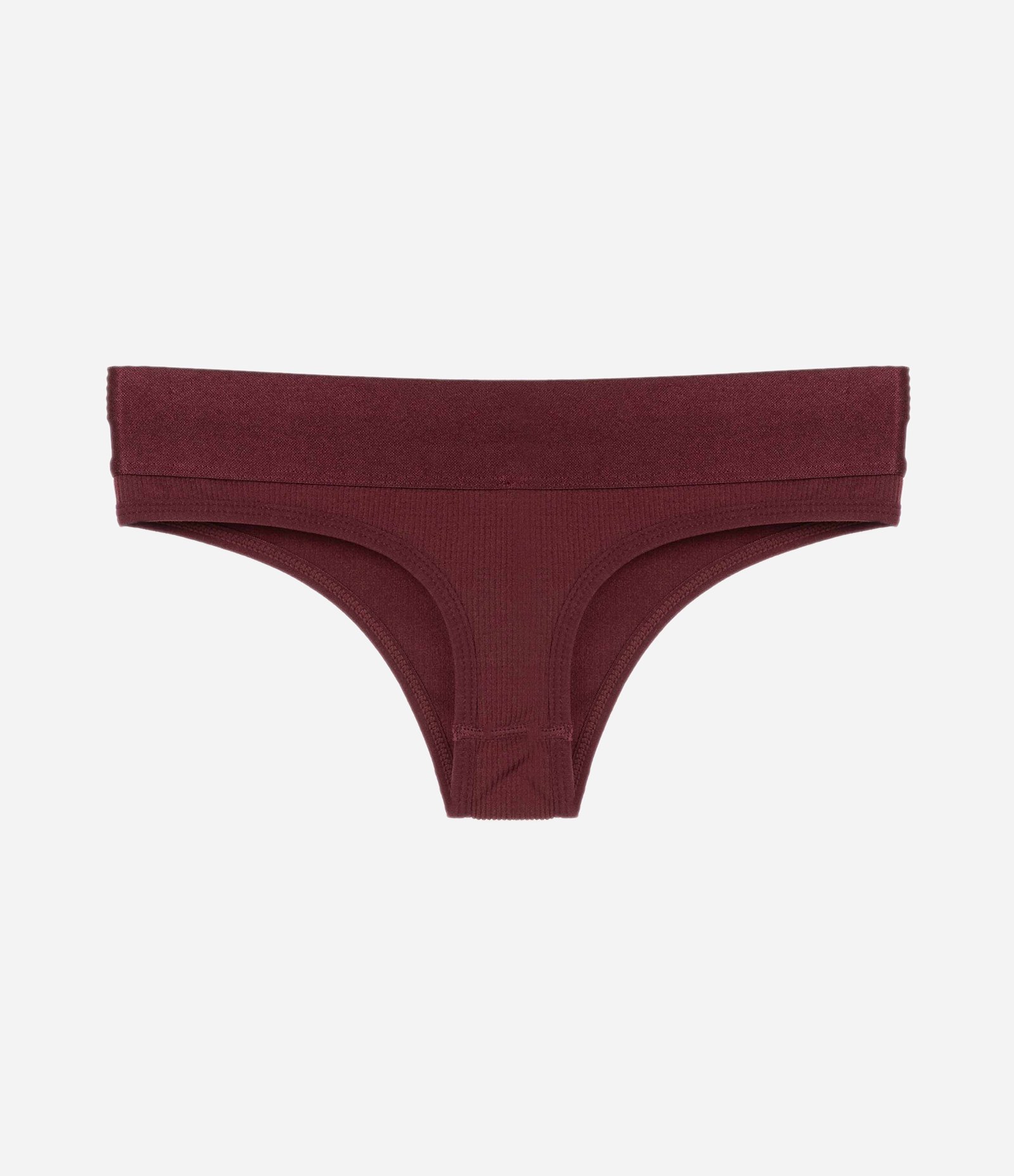 Calcinha Biquíni Texturizada em Poliamida Seamless Bordô 6