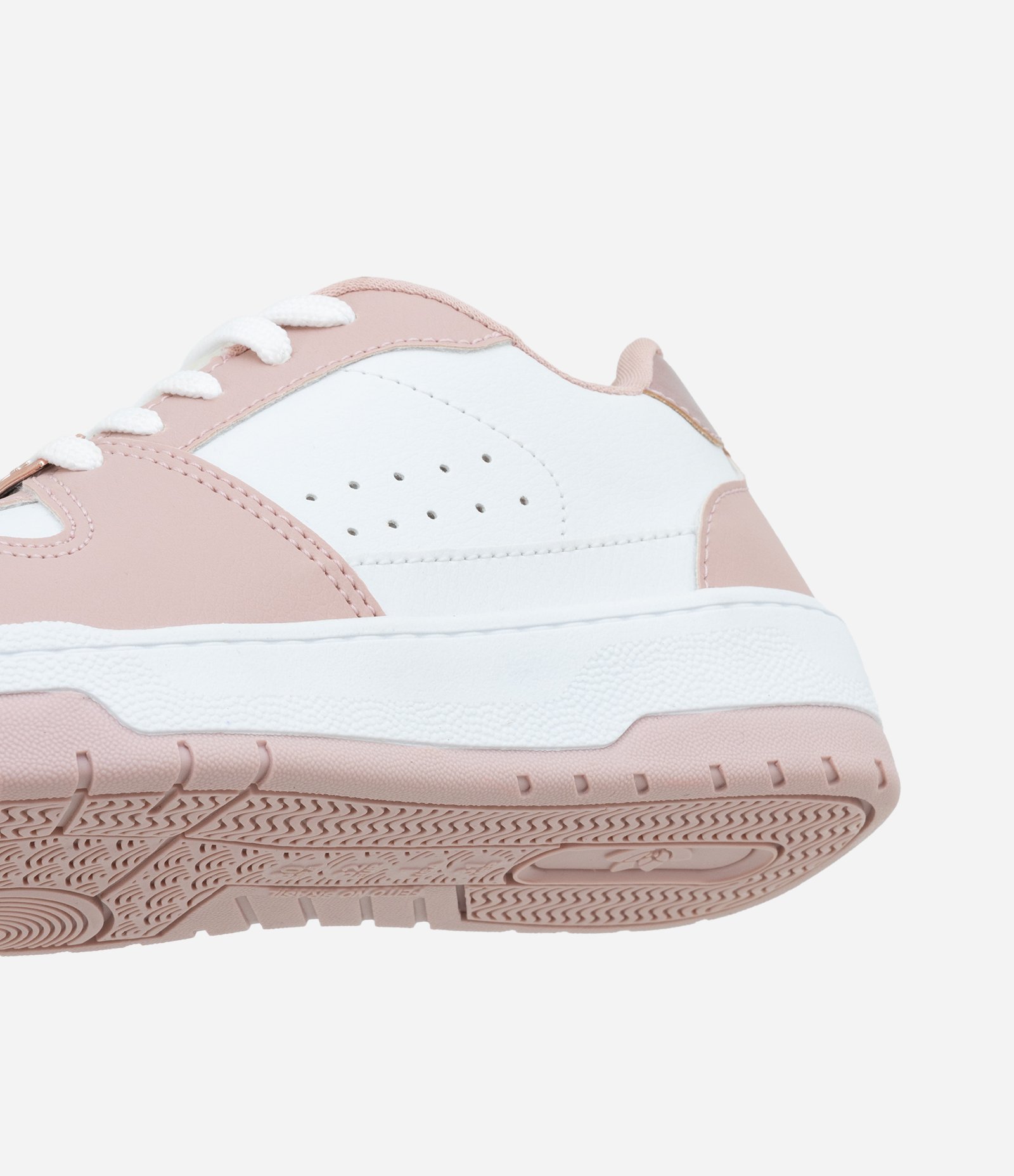 Tênis Street Infantil com Recortes Contrastantes - Tam 28 a 35 Bege/Branco 4