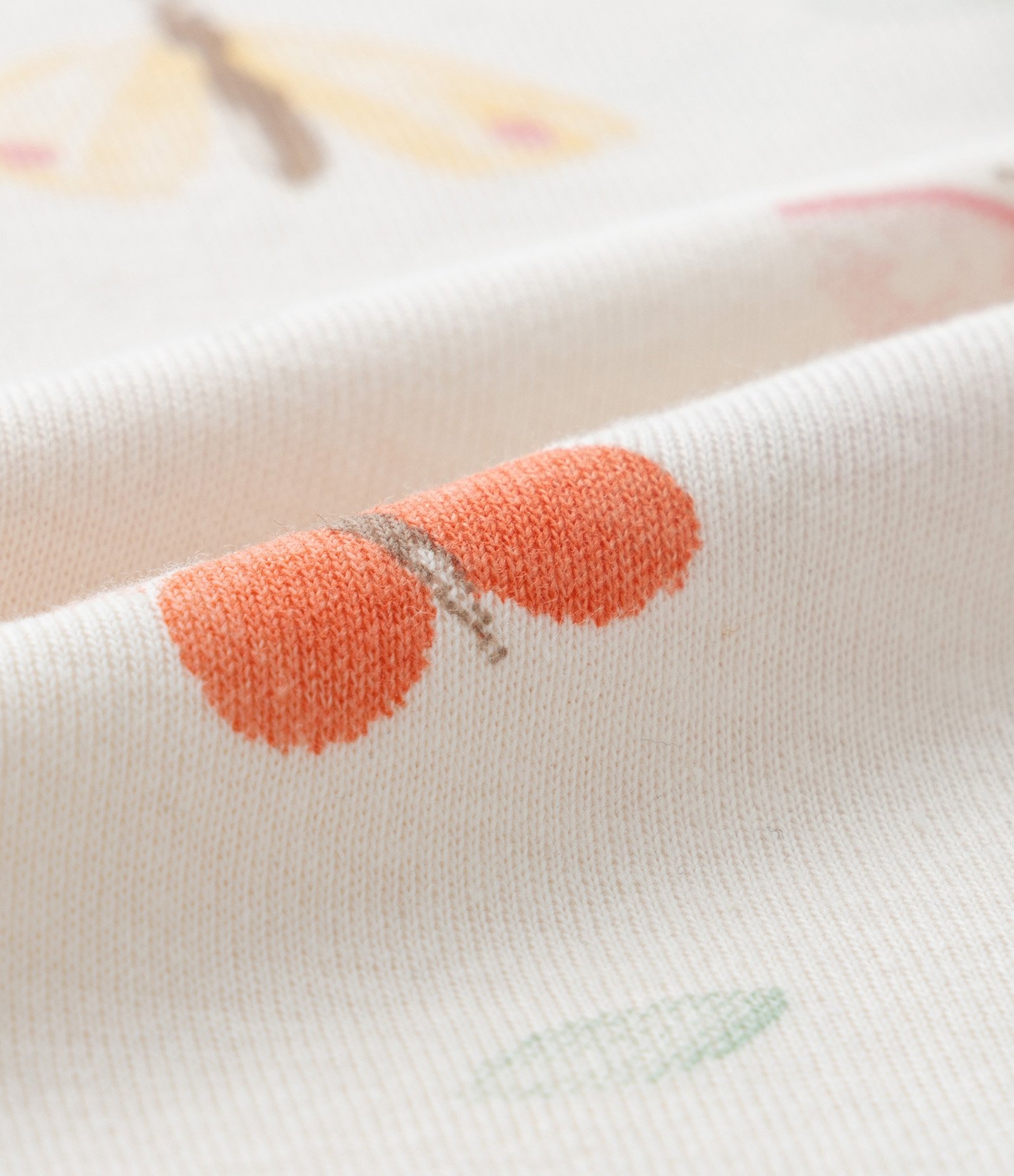 Body Infantil com Estampa de Borboletas - Tam RN a 18 meses Bege 4