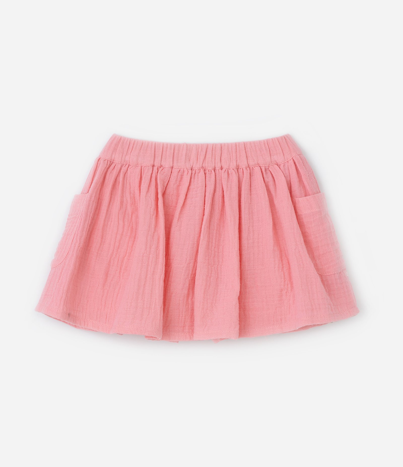 Conjunto Infantil Texturizado com Bordado Florzinhas - Tam 1 a 6 Anos Rosa 6