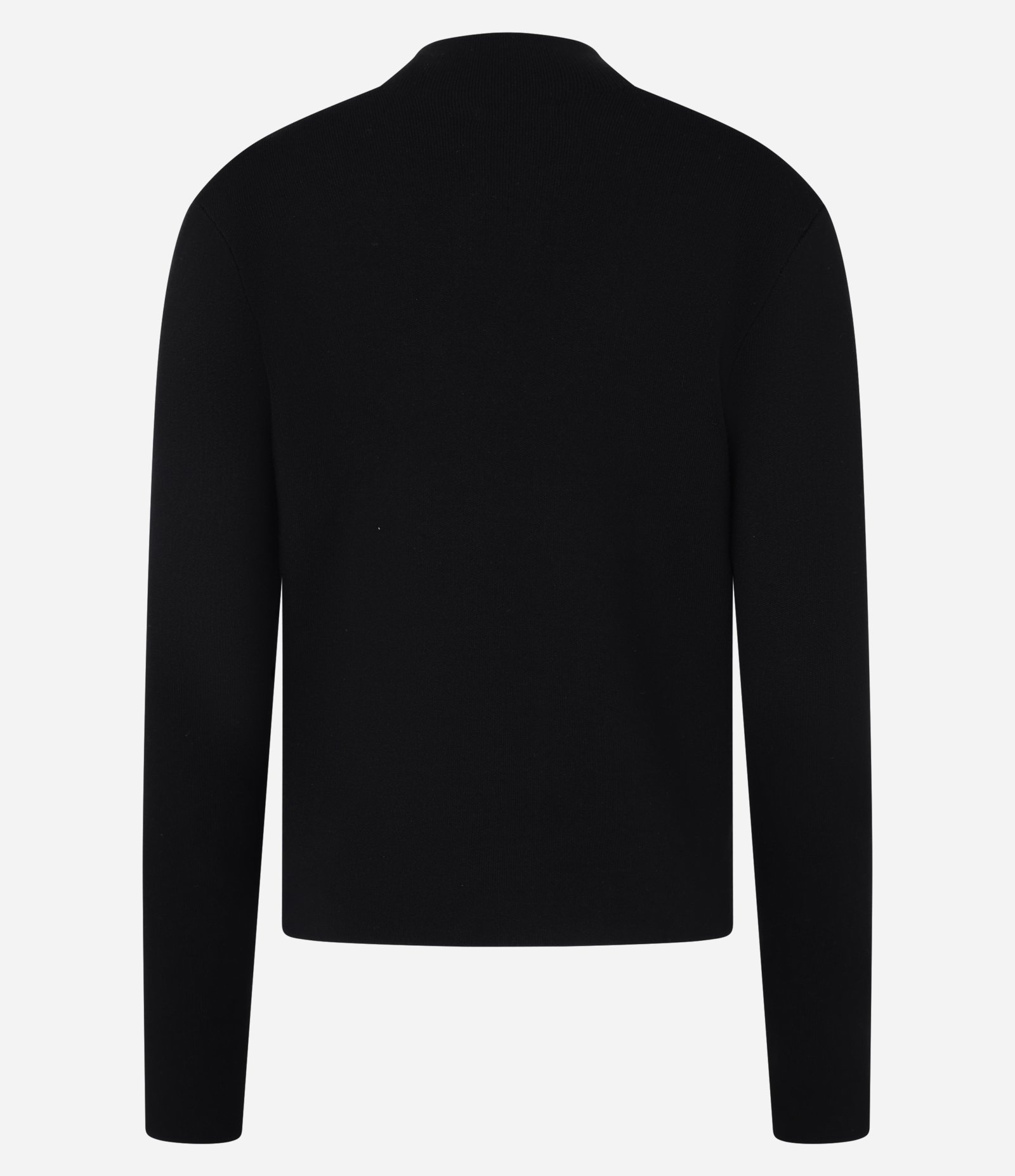 Blusa em Tricô com Golinha Alta Preto 8