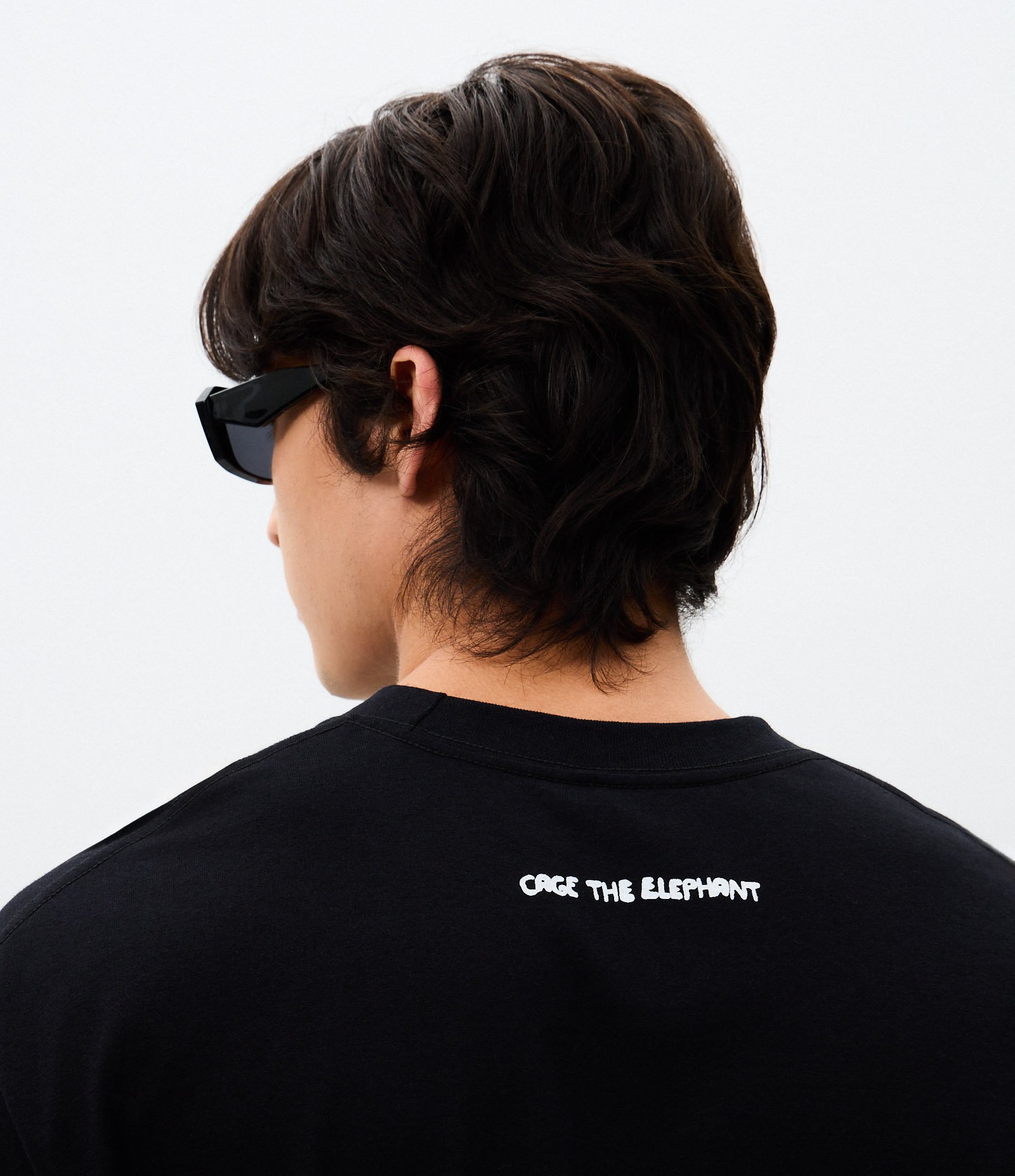 Camiseta Boxy Cage The Elephant Preto 3