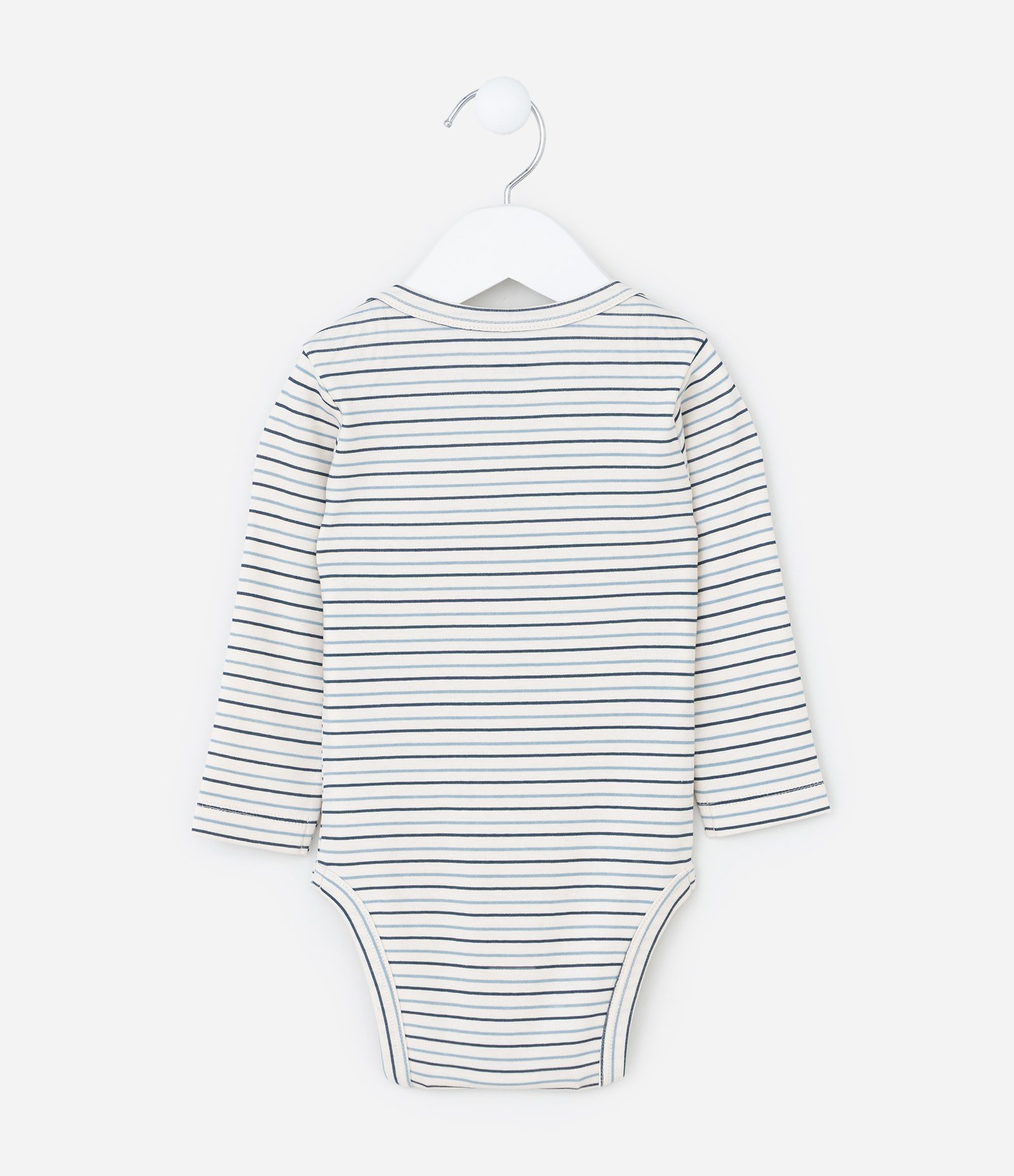 Body Infantil com Estampa Interativa de Gatinho - Tam 0 a 18 meses Branco 3