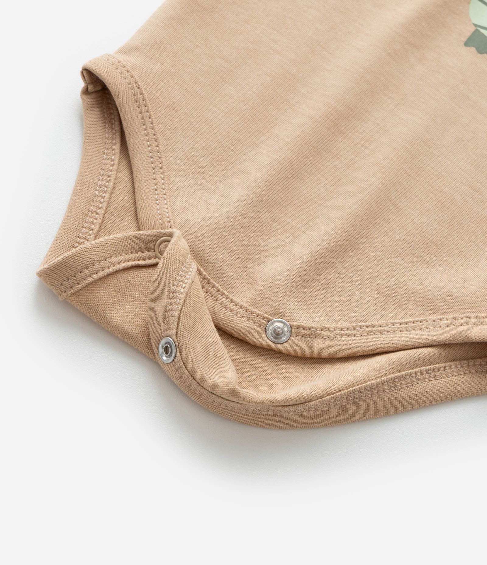 Body Infantil com Estampa Jacaré e Caracol - Tam 0 a 18 meses Marrom 6