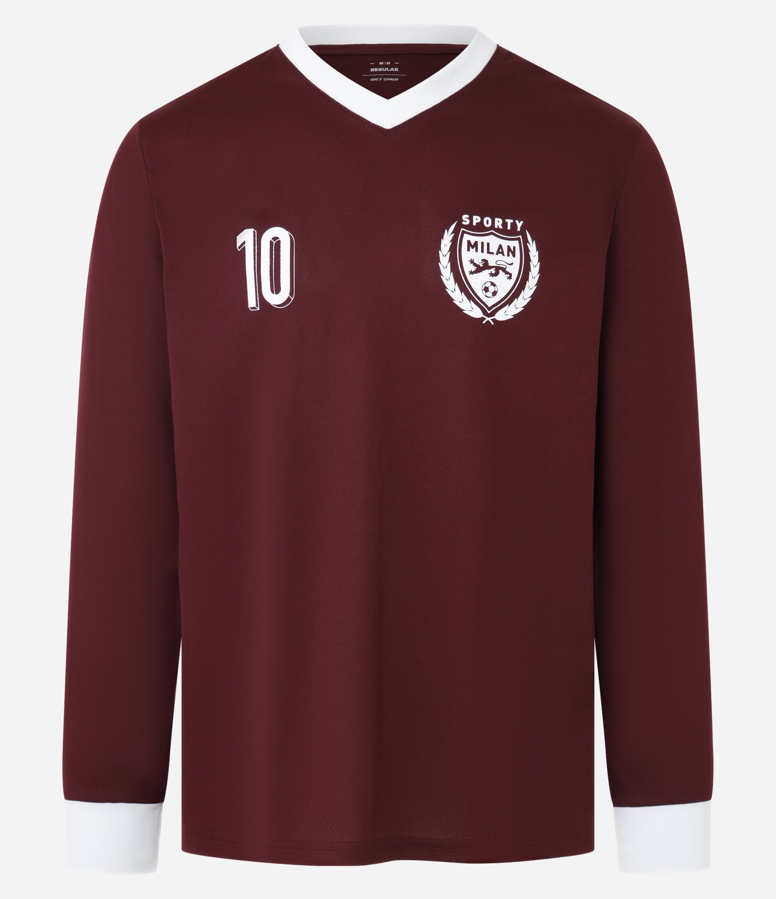 Camiseta Esportiva de Futebol em Tecnologia Dry Vermelho 1