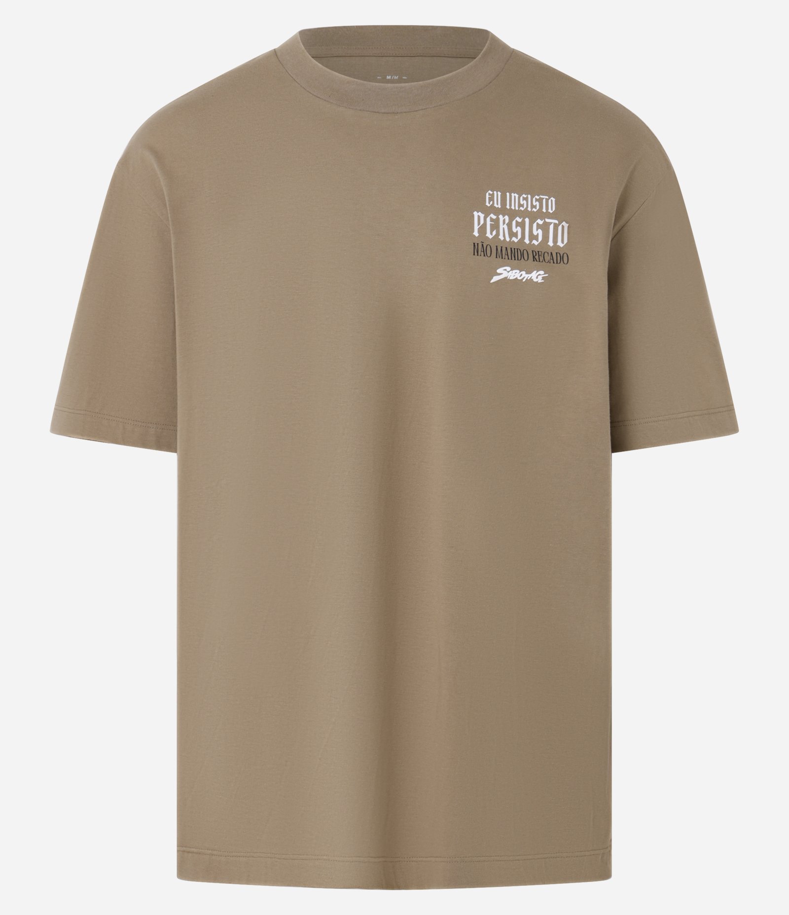 Camiseta Relaxed Sabotage em Algodão Marrom 5
