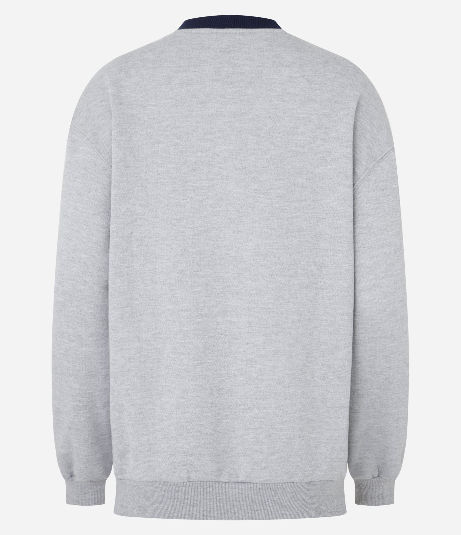 Casaco em Moletom com Forro Fleece e Estampa em Lettering Cinza 6