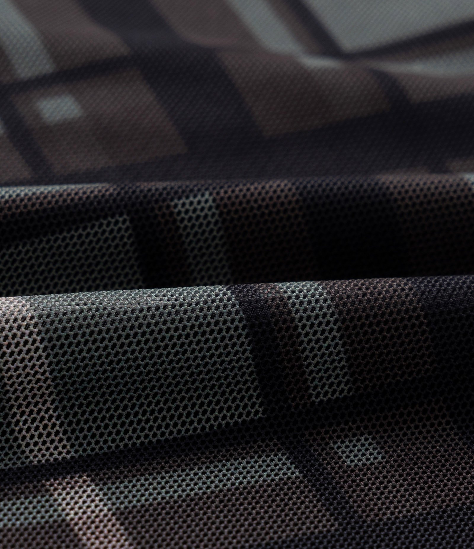 Saia Midi em Tule com Estampa Xadrez Curve & Plus Size Verde 7