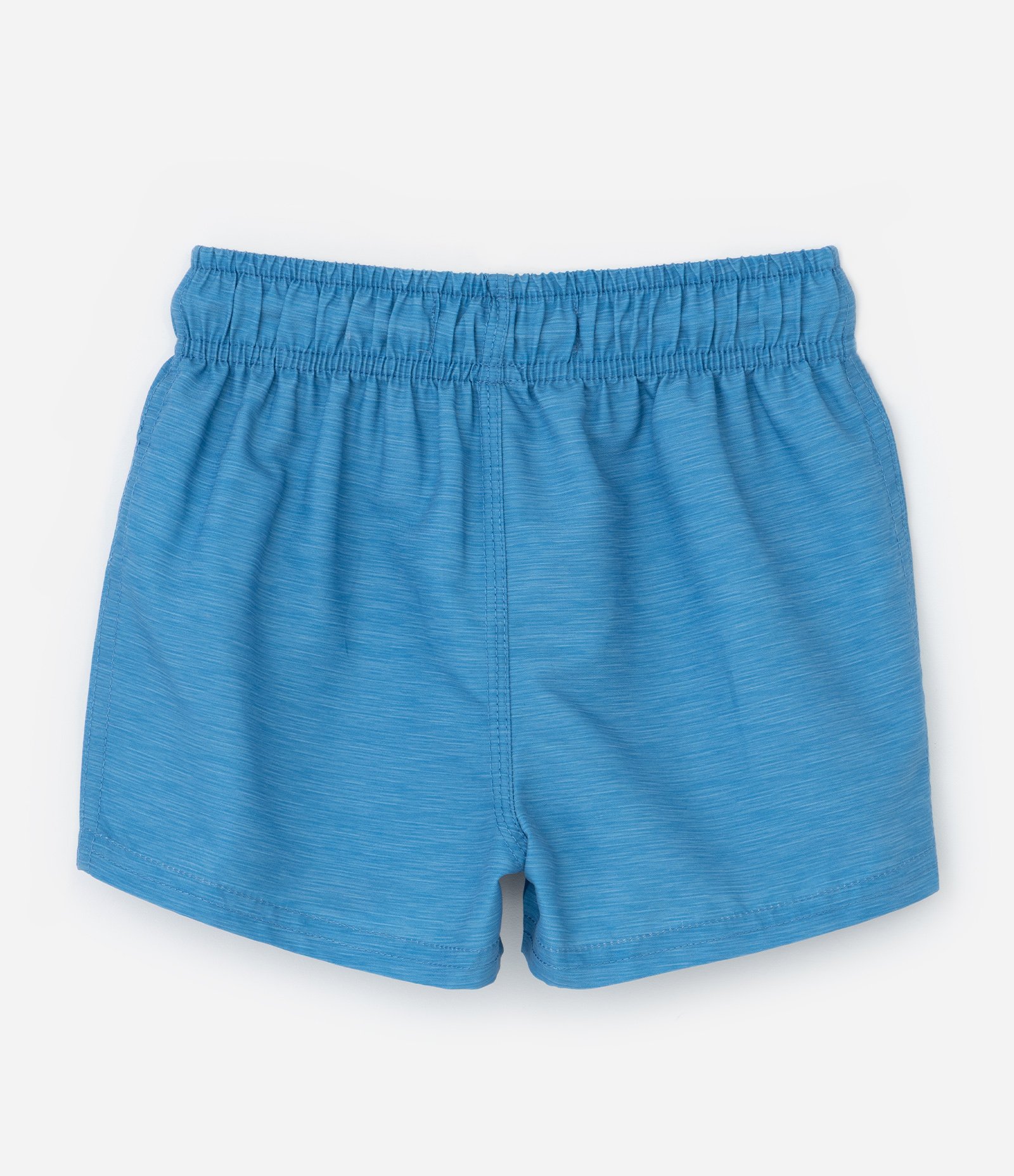 Conjunto Infantil com Bolsinho e Estampa Listrada - Tam 1 a 6 Anos Branco/Azul 7