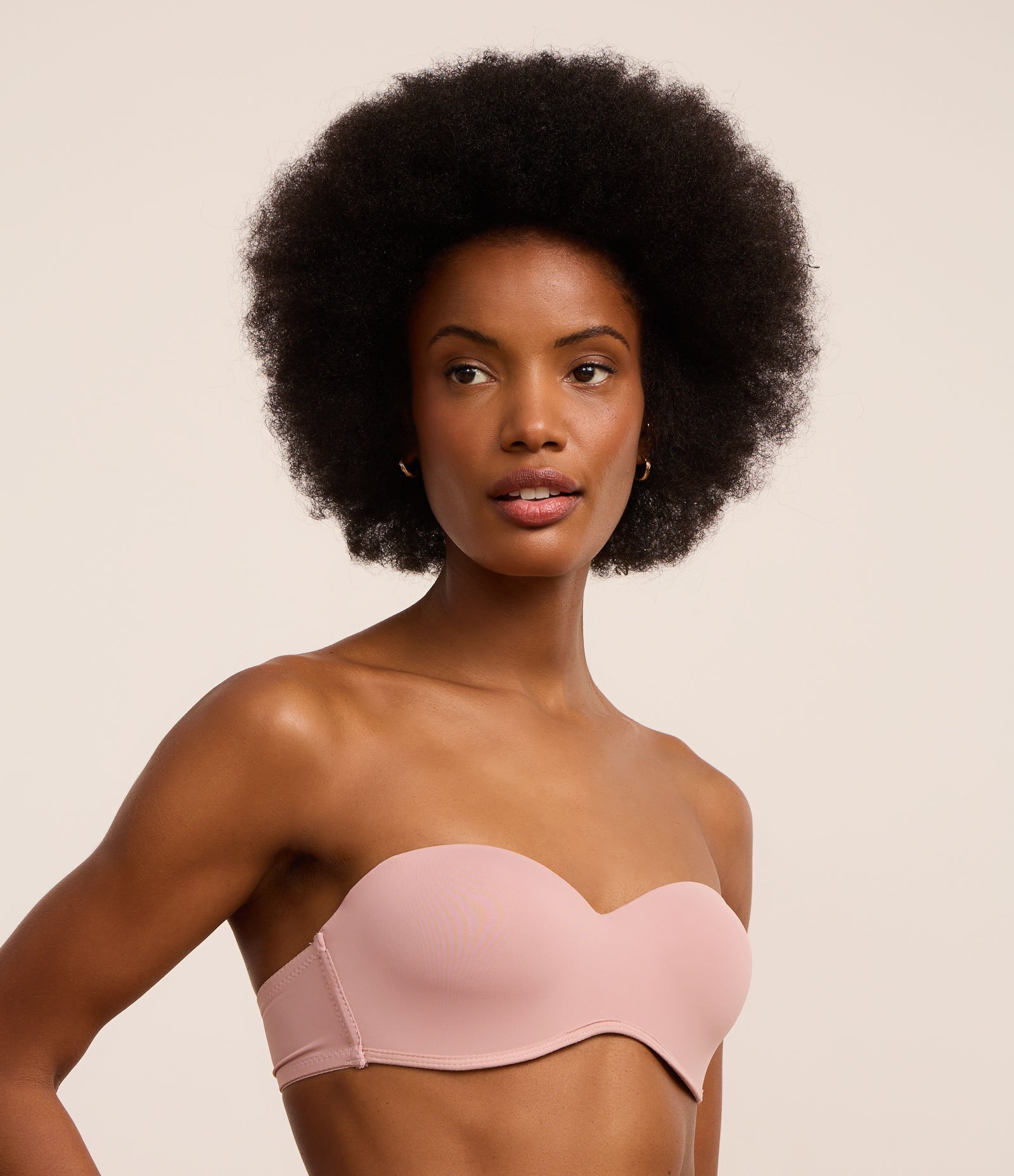 Sutiã Tomara que Caia em Poliamida com Bojo Oco e Alça Removível Roxo 3