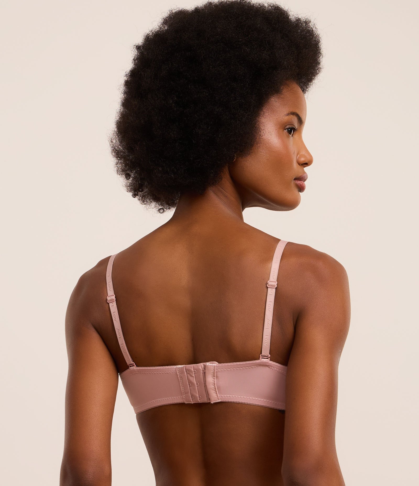 Sutiã Tomara que Caia em Poliamida com Bojo Oco e Alça Removível Roxo 4