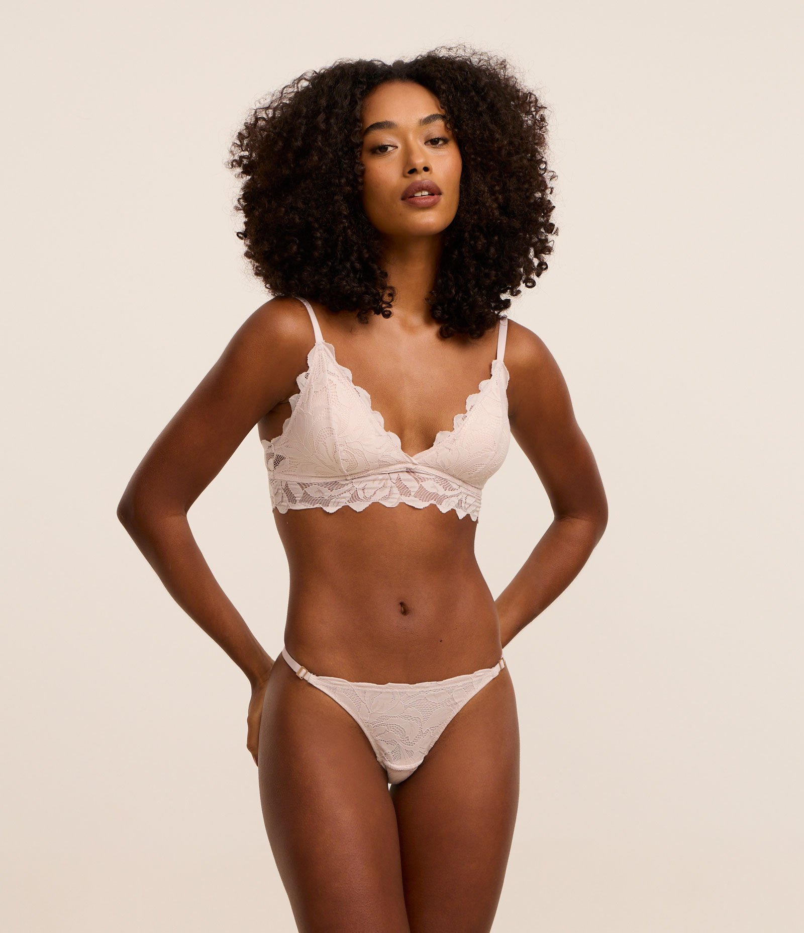 Sutiã Top em Renda Floral Lilás 2