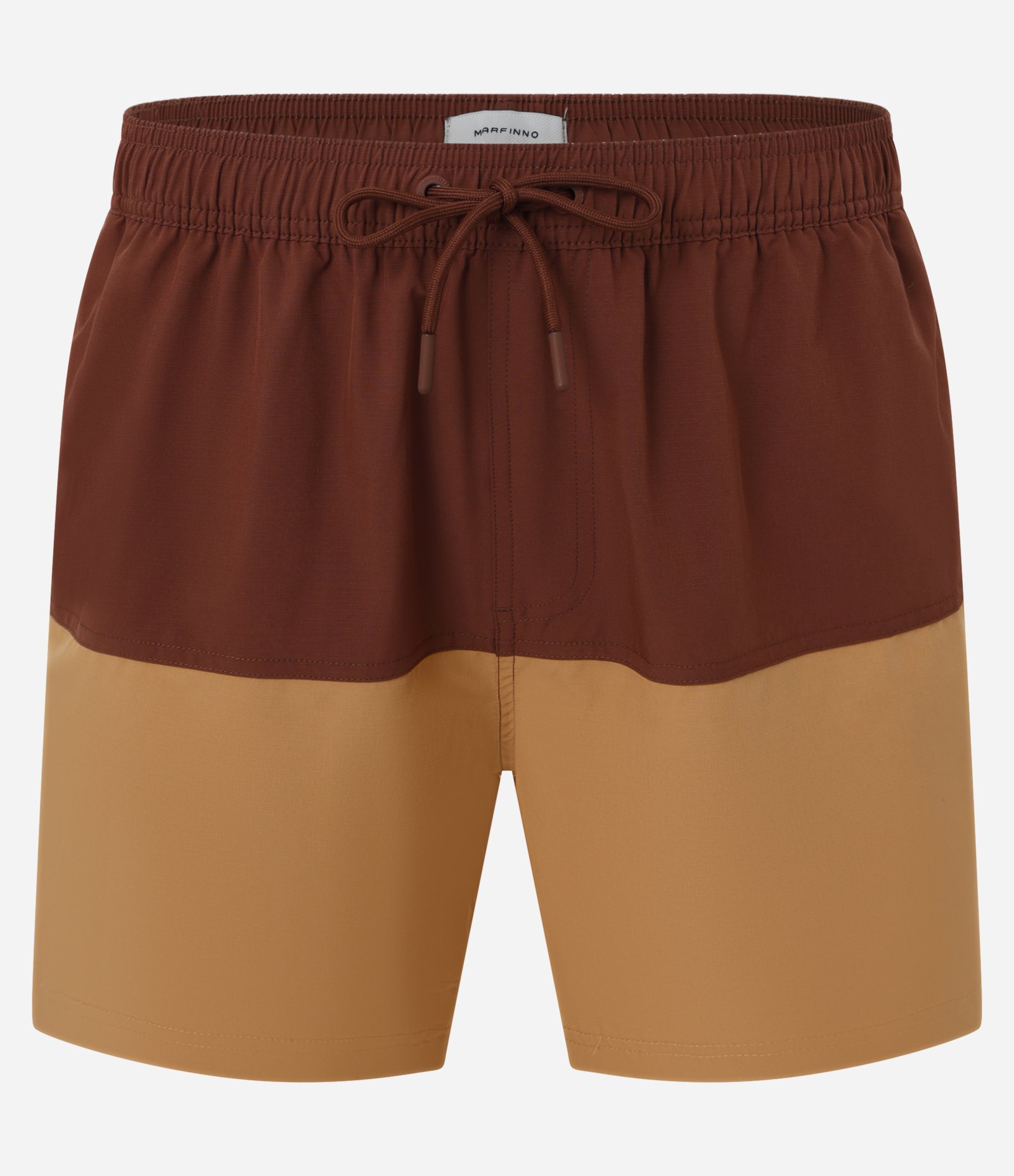 Bermuda em Ripstop com Bolso com Zíper e Estampa Bicolor Vermelho/Amarelo 5