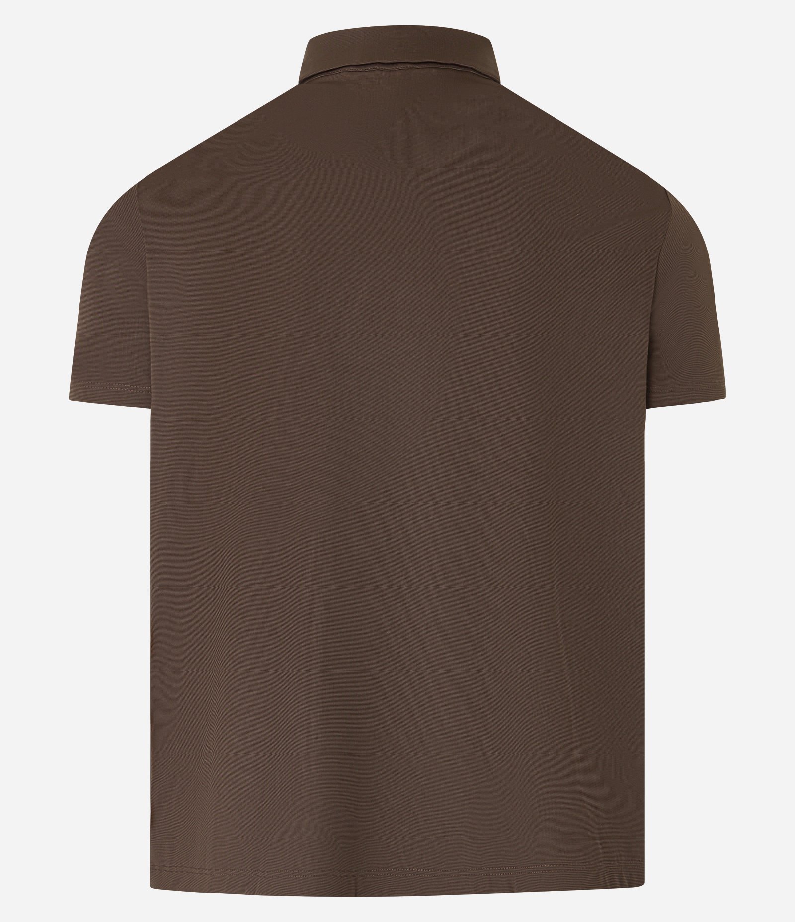 Camisa Polo Performance com Toque Gelado Marrom 8