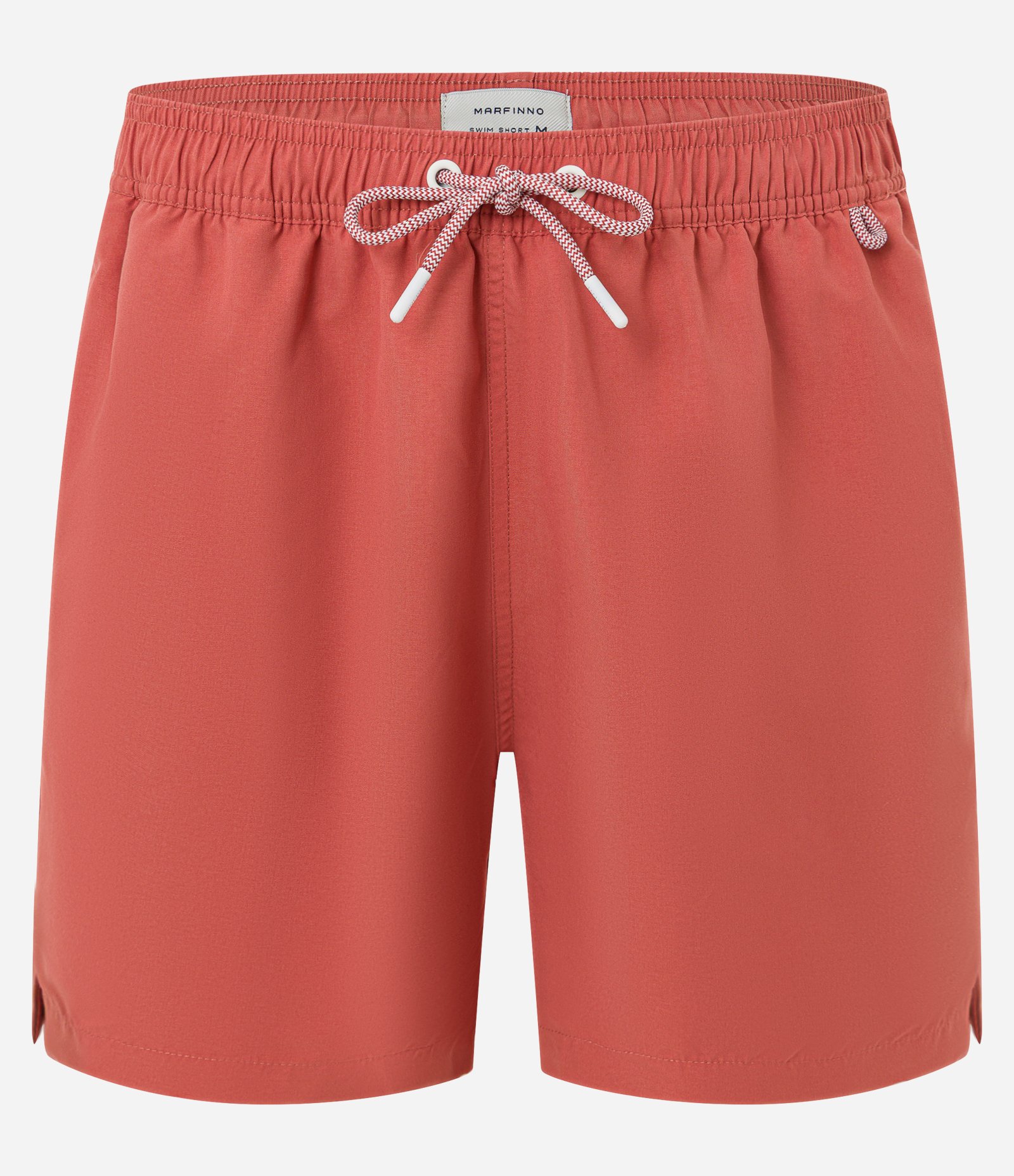 Bermuda de Banho em Peach Touch com Cós Elástico Marrom 5