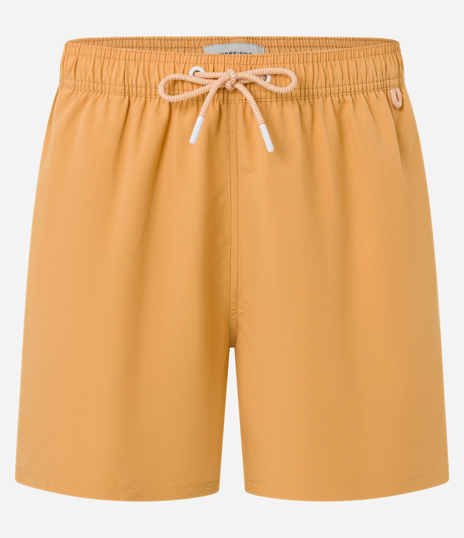 Bermuda de Banho em Peach Touch com Cós Elástico Amarelo 6