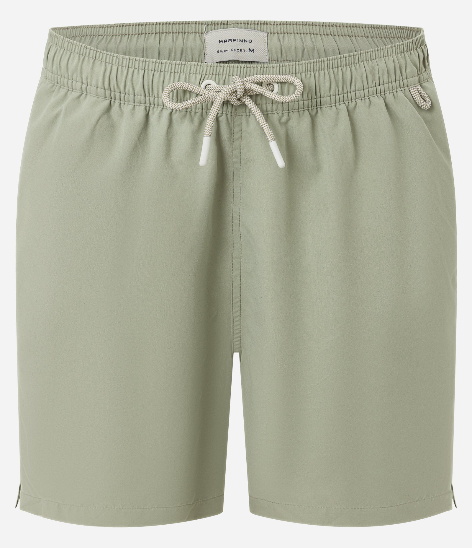 Bermuda de Banho em Peach Touch com Cós Elástico Cinza 1