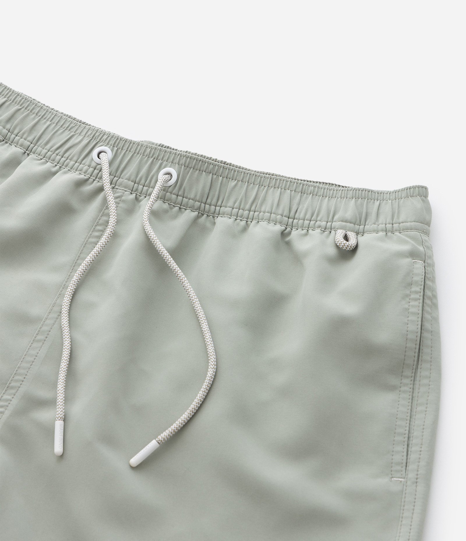 Bermuda de Banho em Peach Touch com Cós Elástico Cinza 3