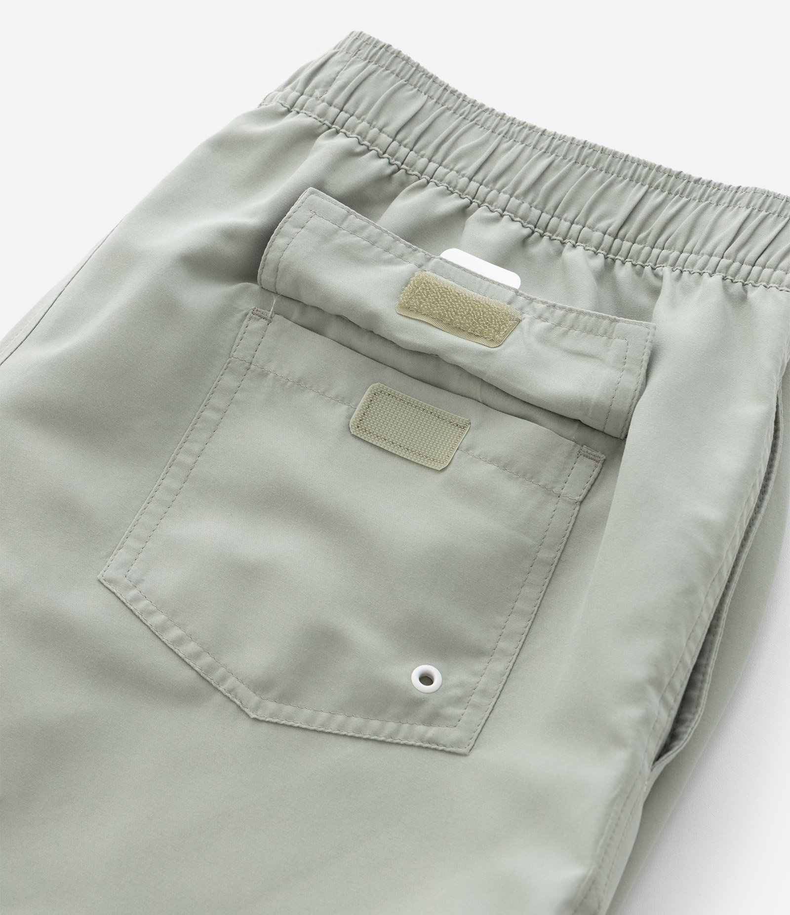 Bermuda de Banho em Peach Touch com Cós Elástico Cinza 5