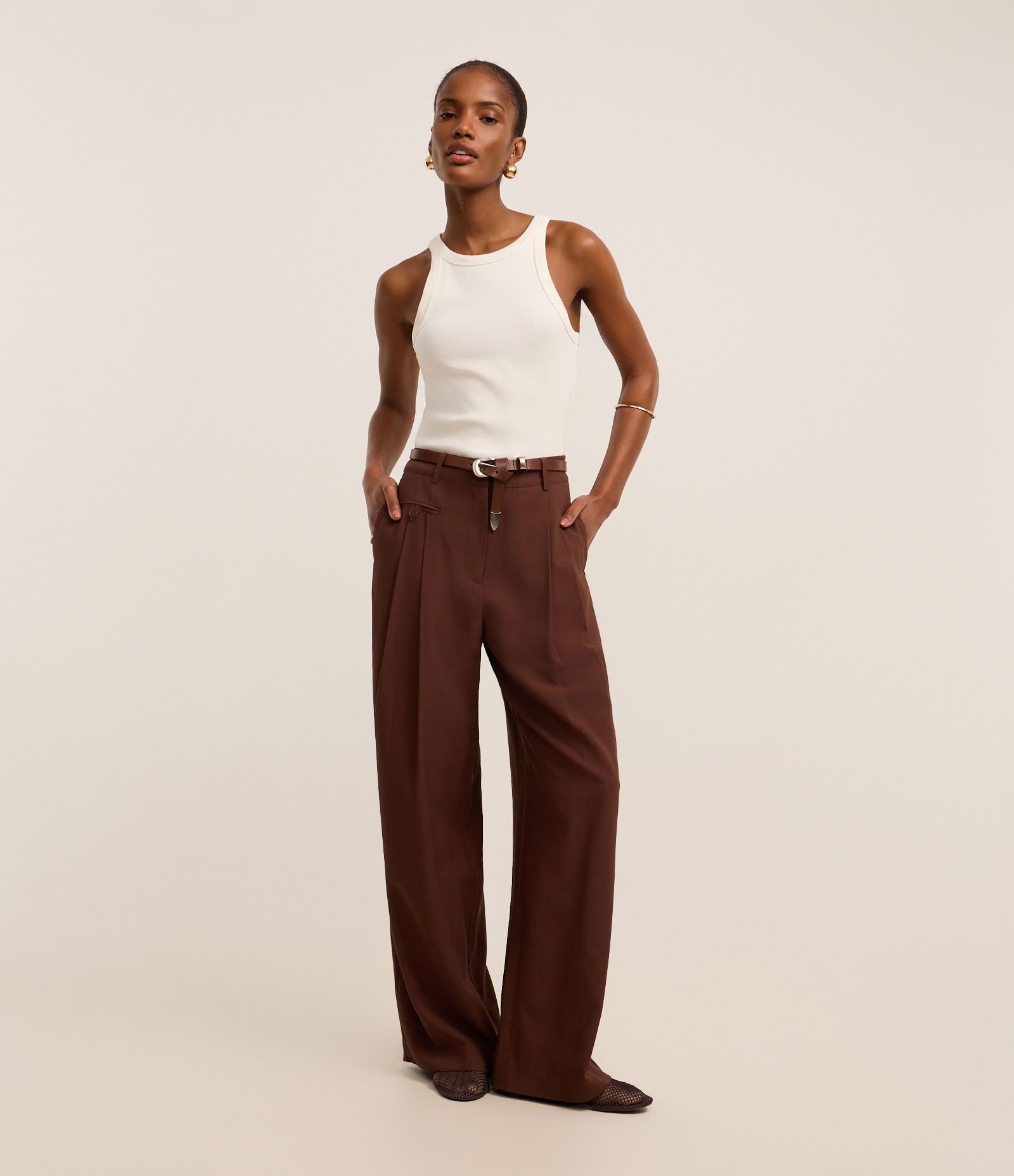 Blusa Básica Regular em Ribana de Algodão Branco 2