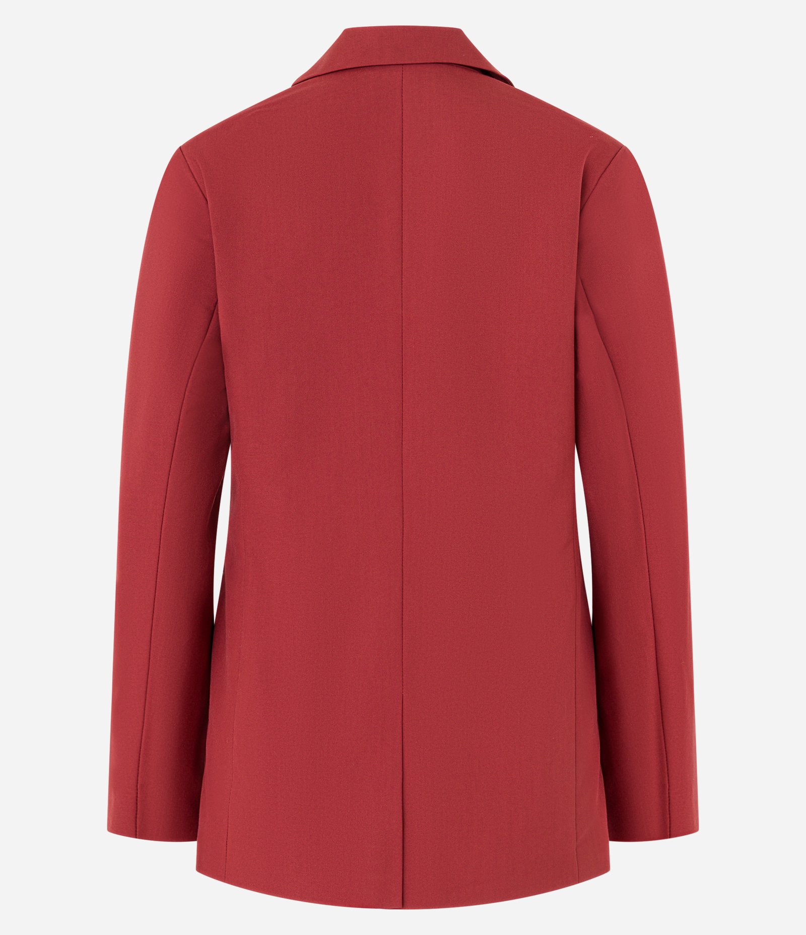Blazer Boho Alfaiatado com Lapelas e Bolso no Peito Vermelho 10