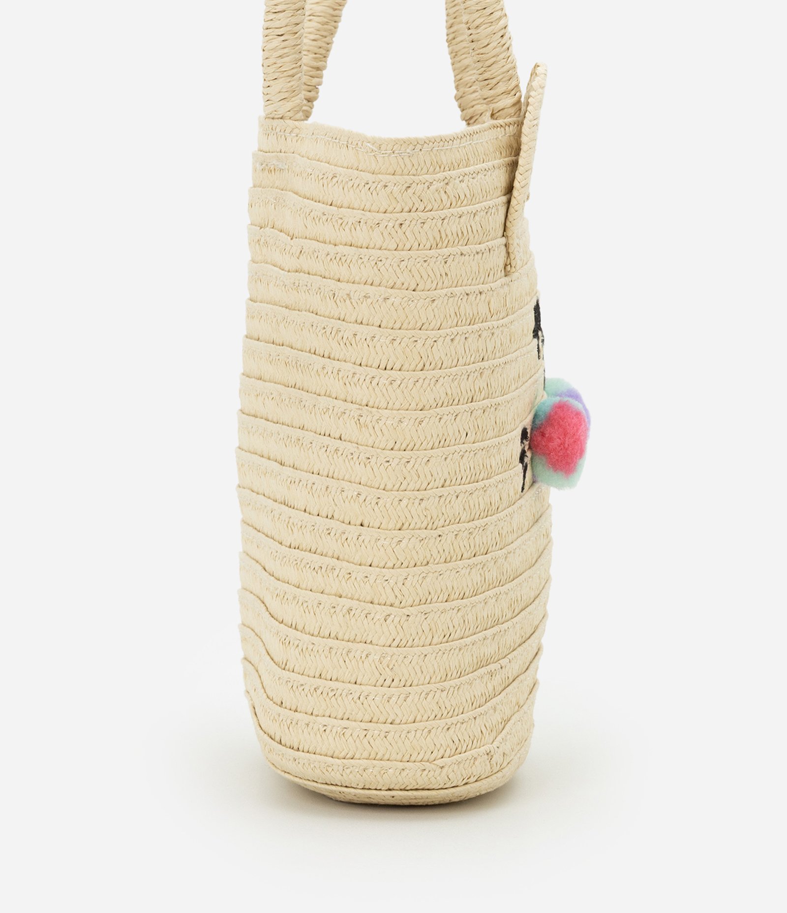 Bolsa Infantil com Orelhinhas e Carinha de Bichinho - Tam Único Bege 2