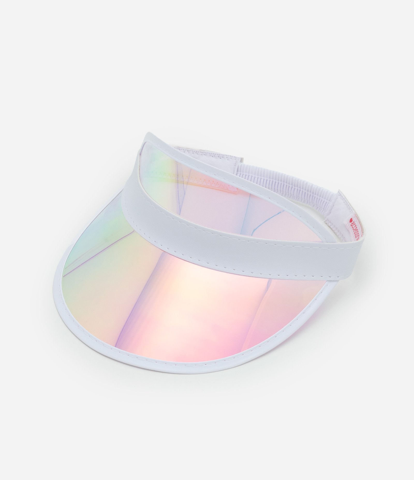 Viseira Infantil em Plástico Holográfica - Tam Único Multicores 1